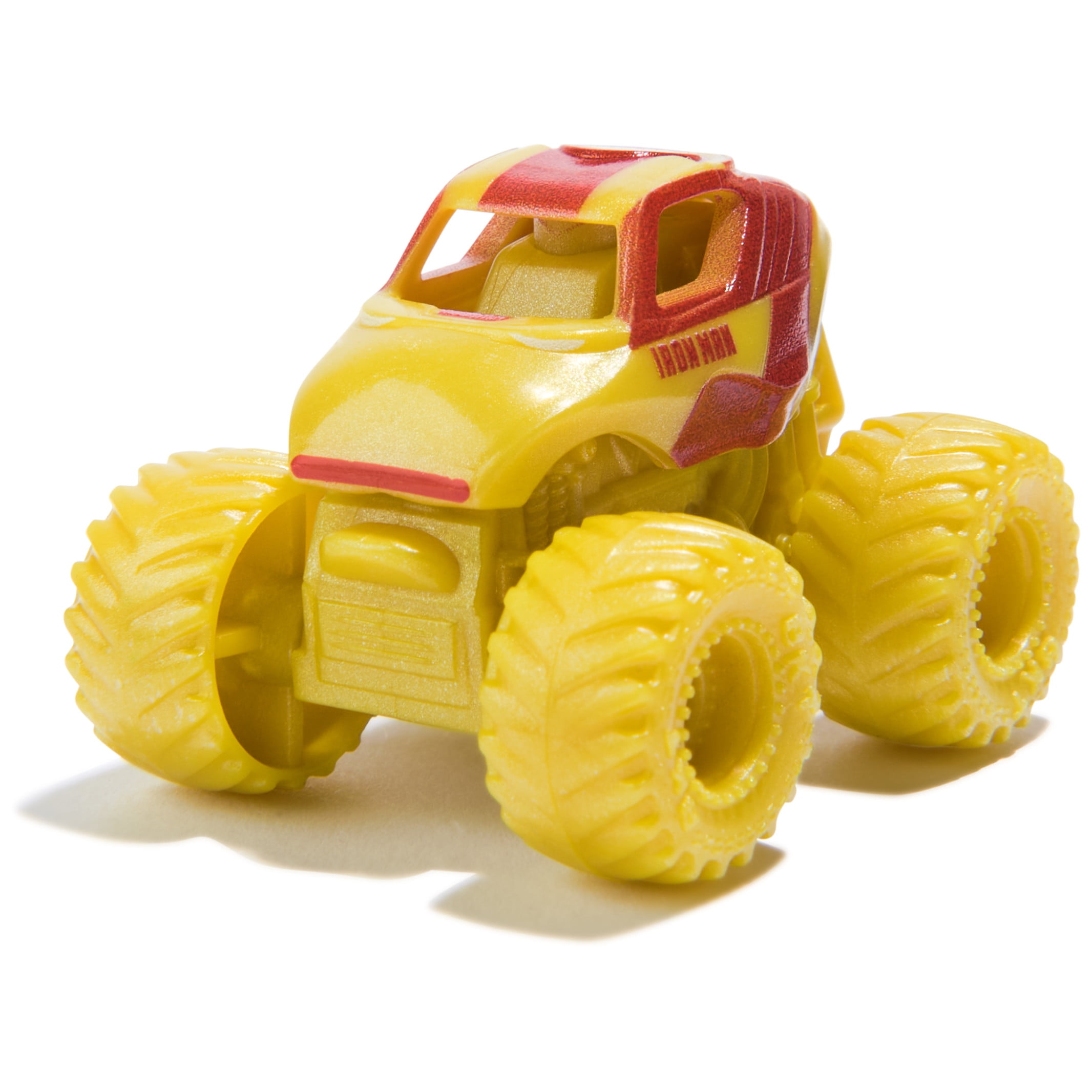 Monster Jam Marvel Mini Die-Cast Monster Truck 3-Pack (Spider-Man, Venom, Iron Man, 3 in) otfug