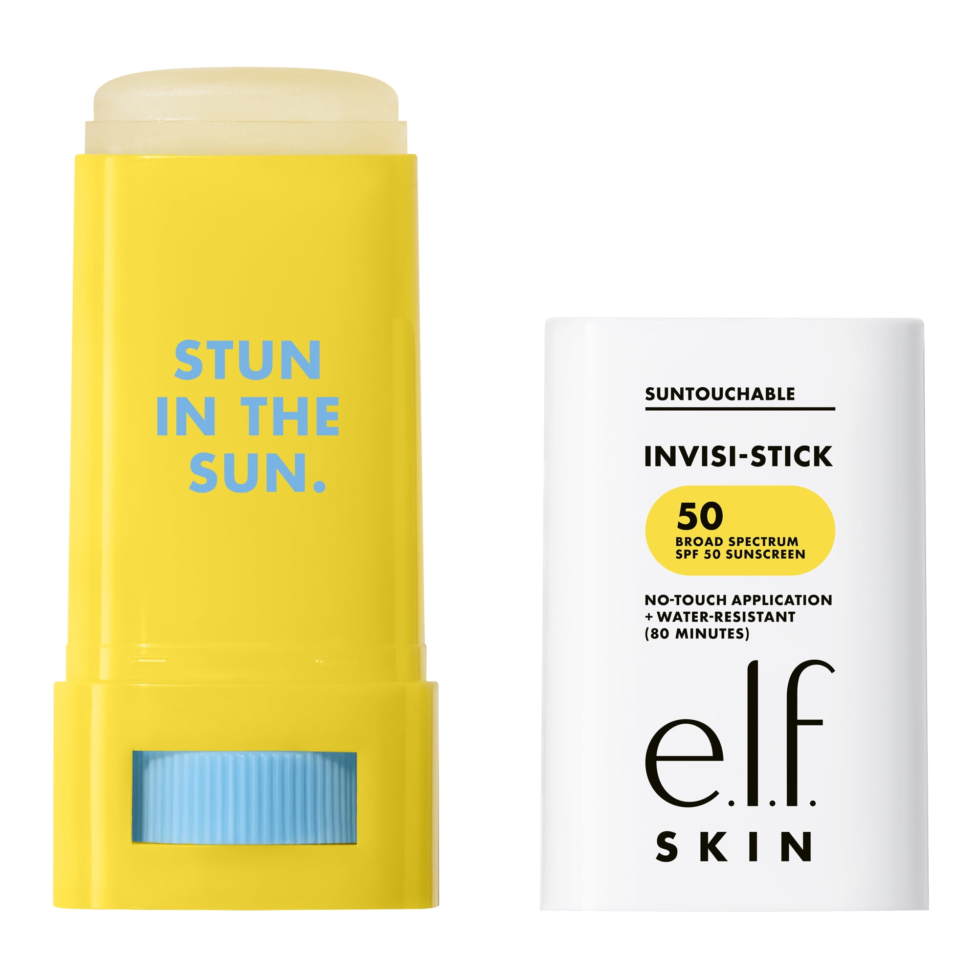 e.l.f. Cosmetics Suntouchable Invisi-Stick SPF 50 Broad Spectrum Sunscreen (Clear, 0.63 oz) qgkb4