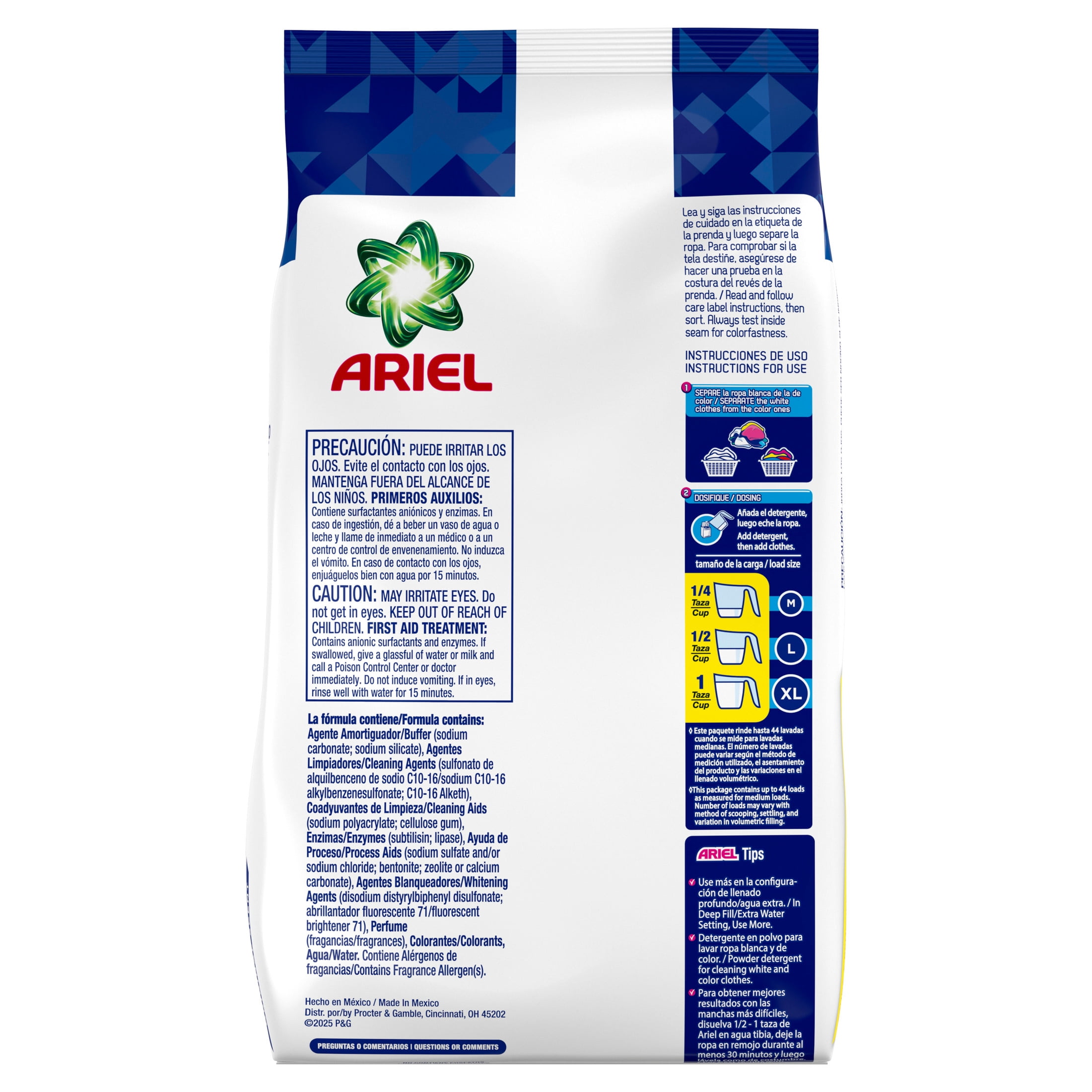 Ariel Laundry Detergent Powder, Original Scent, Deep Cleaning Formula (70 oz) 5gae4