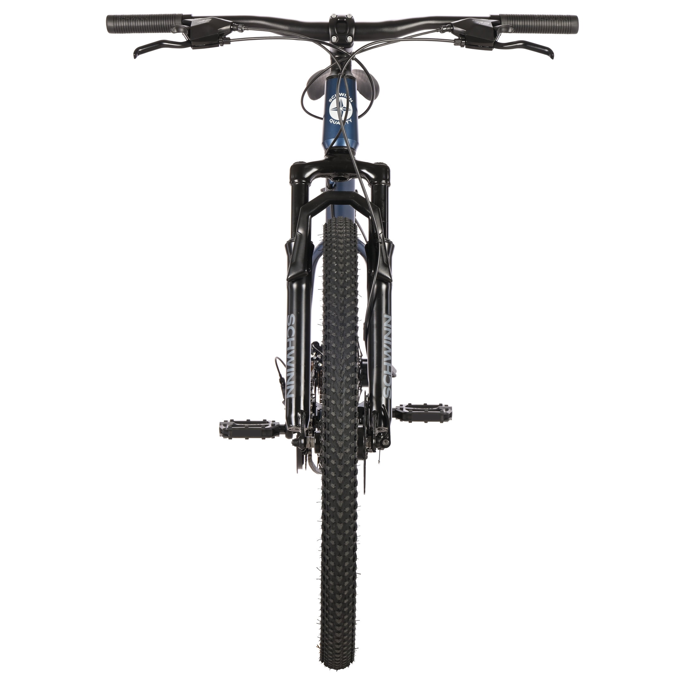 Schwinn High Timber Sport Mountain Bike, Aluminum Frame, 21-Speed Drivetrain, Off-Road Trail Performance (Blue, 27.5 in) 8mnit
