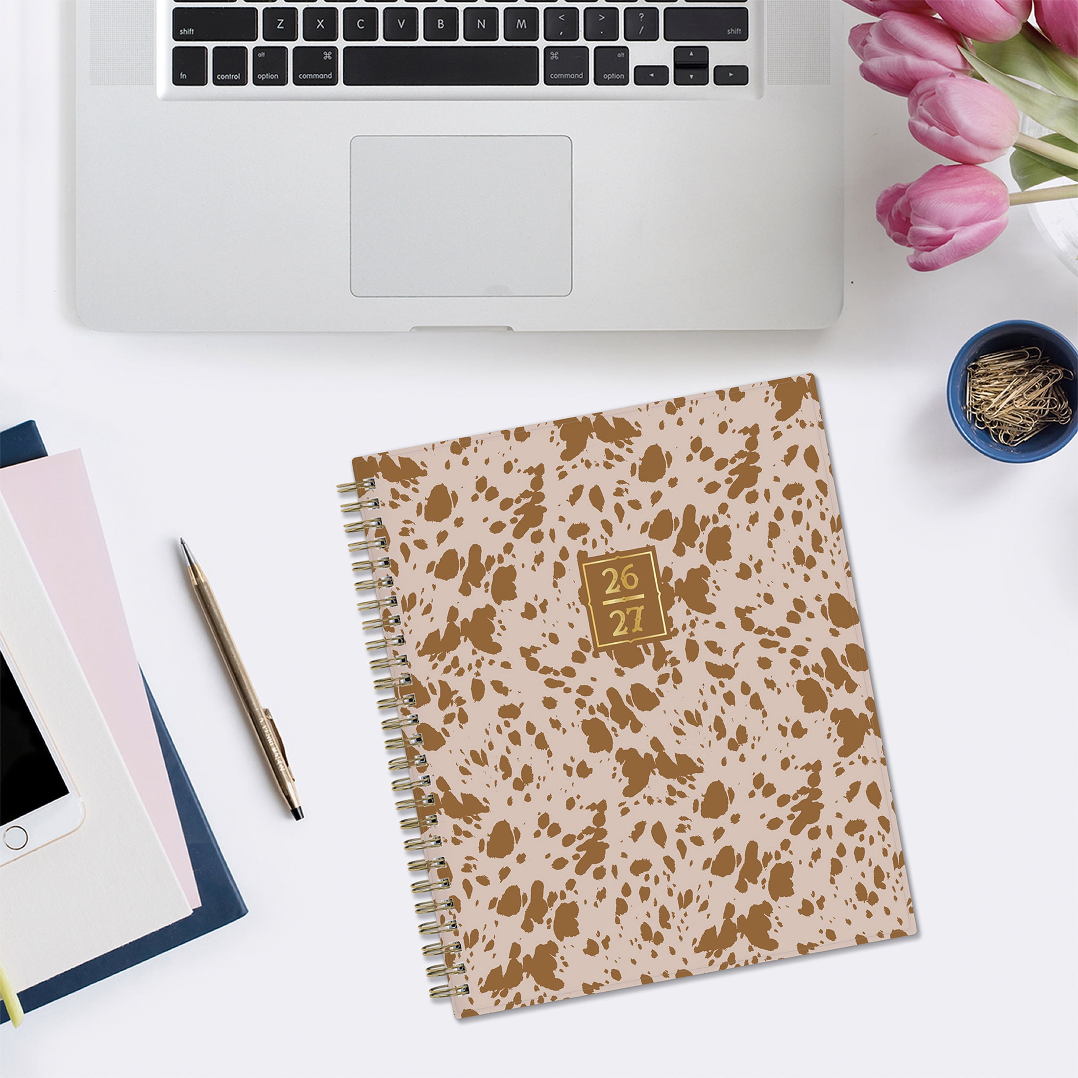 Blue Sky Jessie James Decker Academic Planner, Weekly & Monthly Organizer, Highland Tan (7 in x 9 in, 15-Month) y56mn