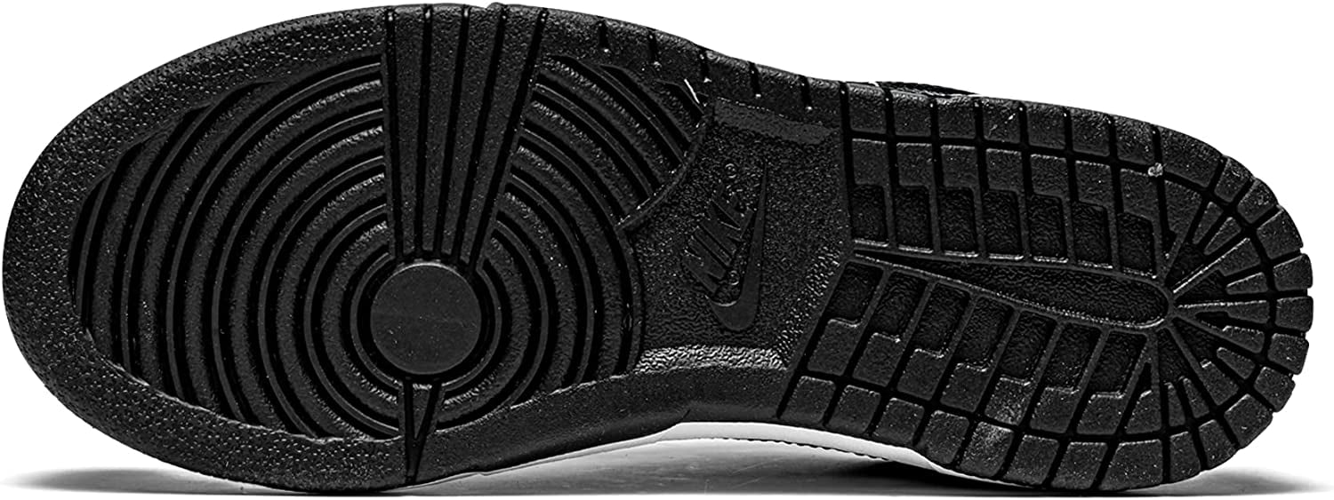 Nike Dunk Low Retro Casual Sneakers (White/Black, 10 Toddler) 91mw1