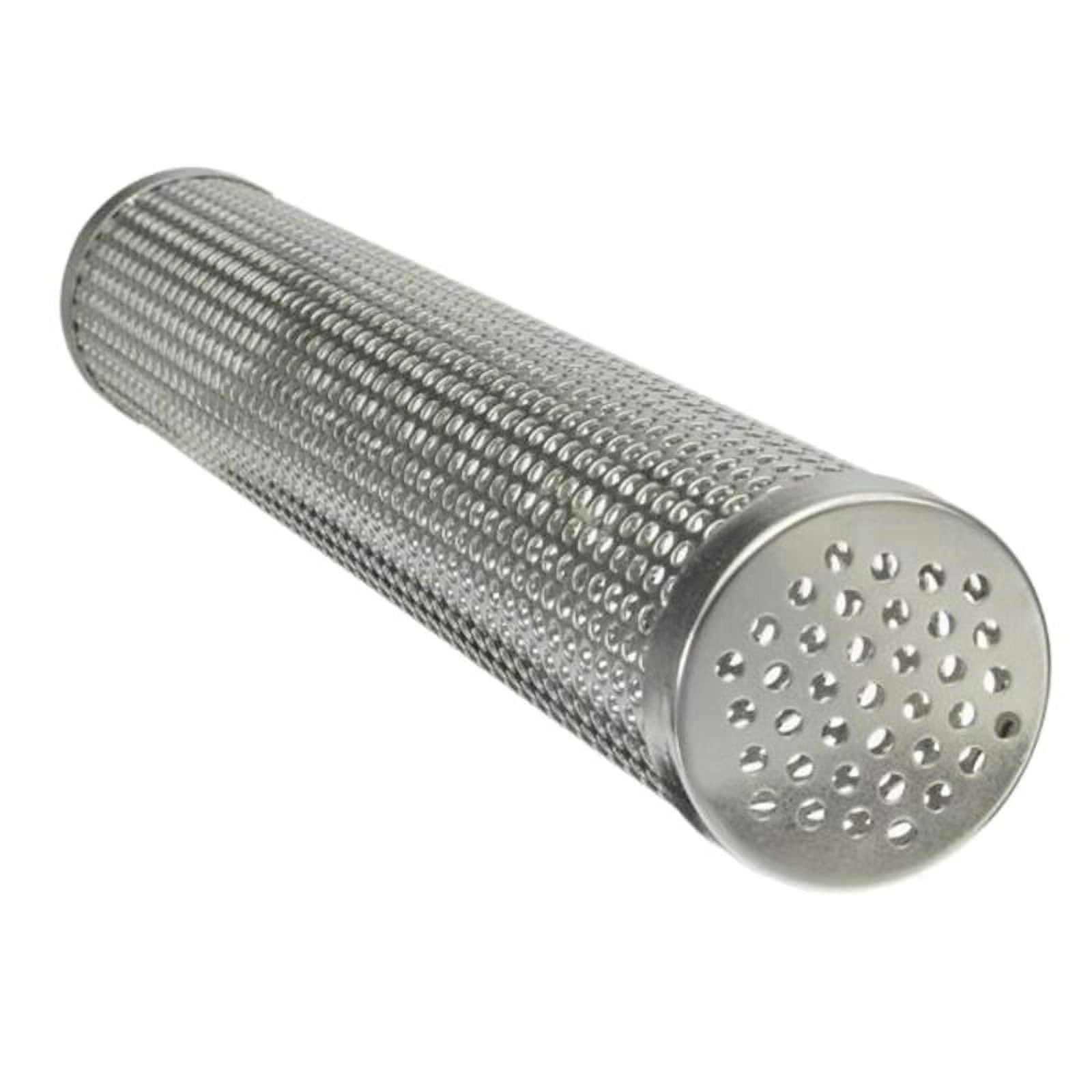 Milue Stainless Steel BBQ Smoker Generator for Hot and Cold Smoking (Silver, 12 in) asgty