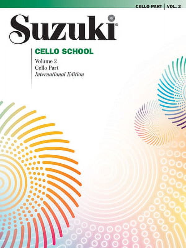 Suzuki Cello School Vol 2 Cello Part Music Instruction Book (Paperback, 20 Pages) bmhx9