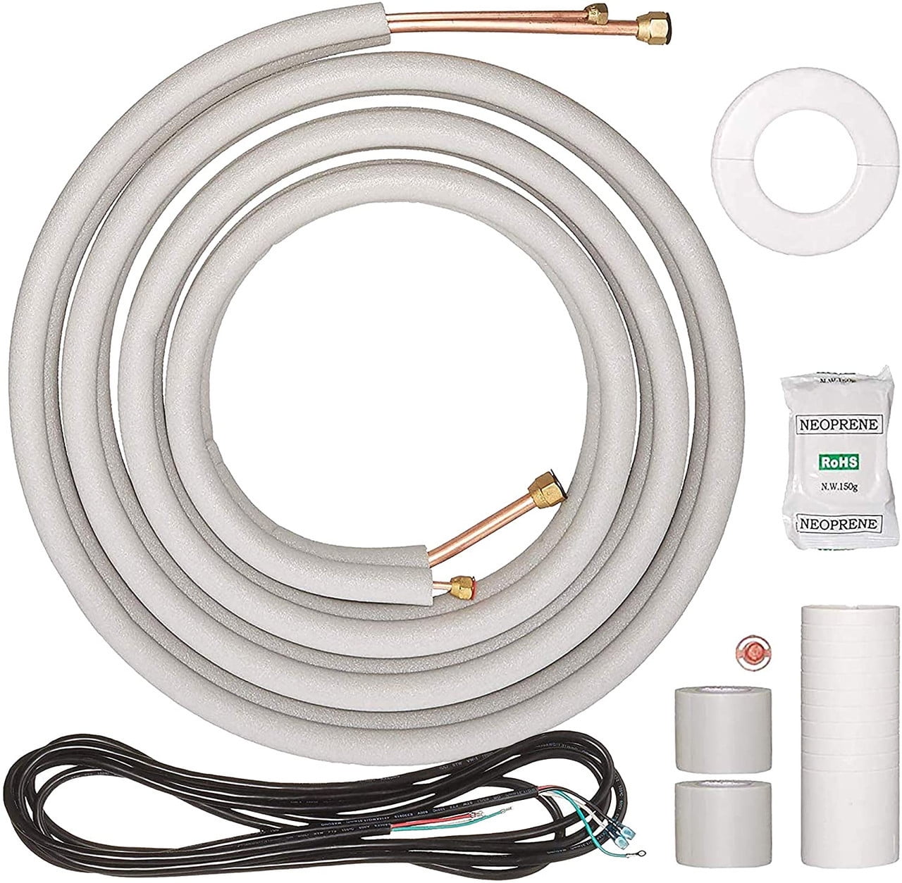 Senville 9000 BTU Mini Split Air Conditioner and Heat Pump (White, 9000 BTU) 9jkwi