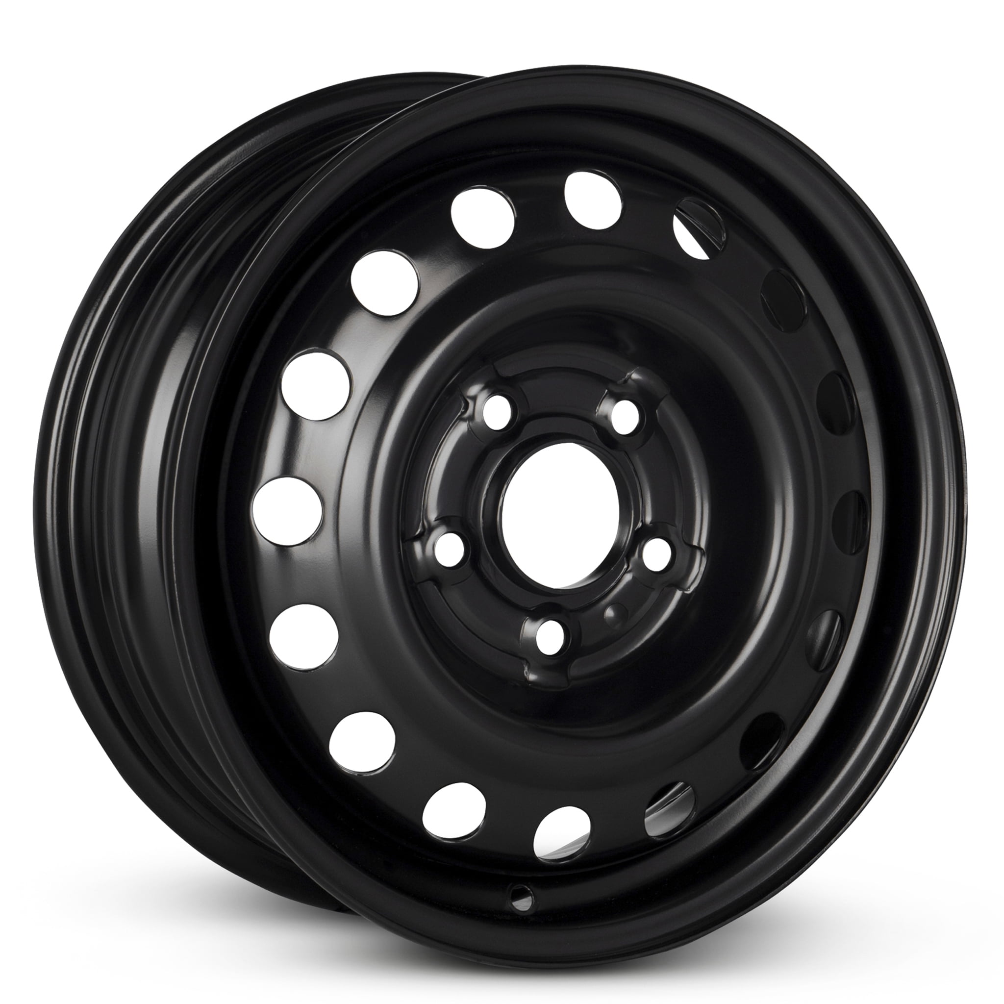 Factory Wheel Warehouse Chevrolet City Express Replacement Wheel Rim (Black, 15 in) flnym