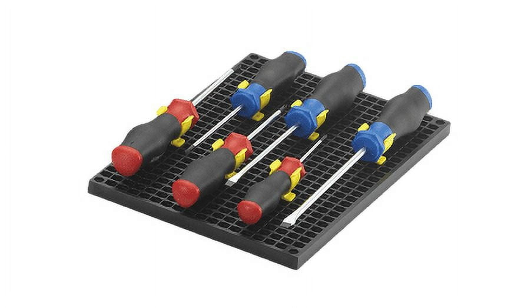 Organizer Genie Tool Organizer Kit with Pegboards and Socket Holders (Black, 76-Piece Set) dv62r