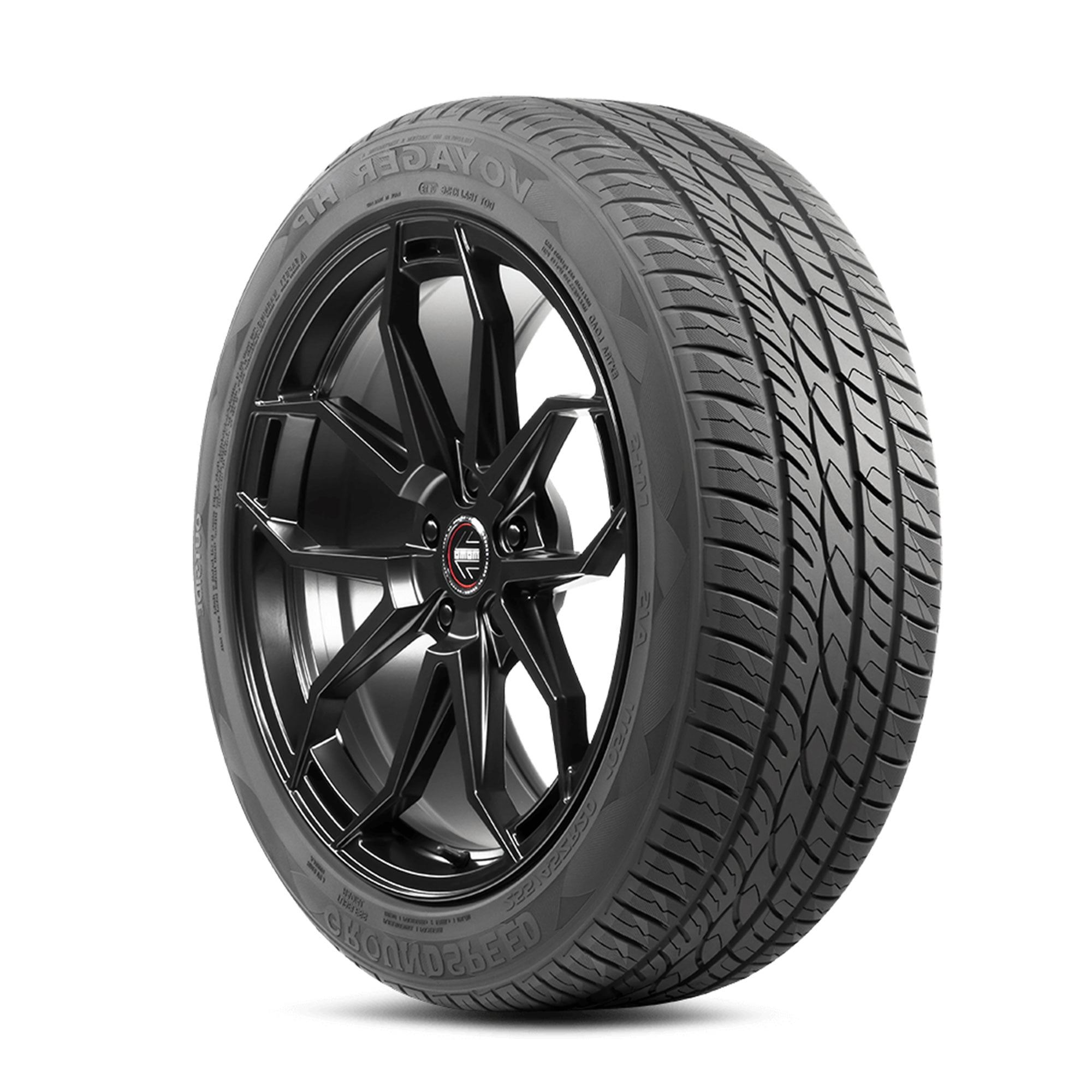 Groundspeed Voyager HP All-Season Passenger Tire (Black, 245/40ZR17) yg6av