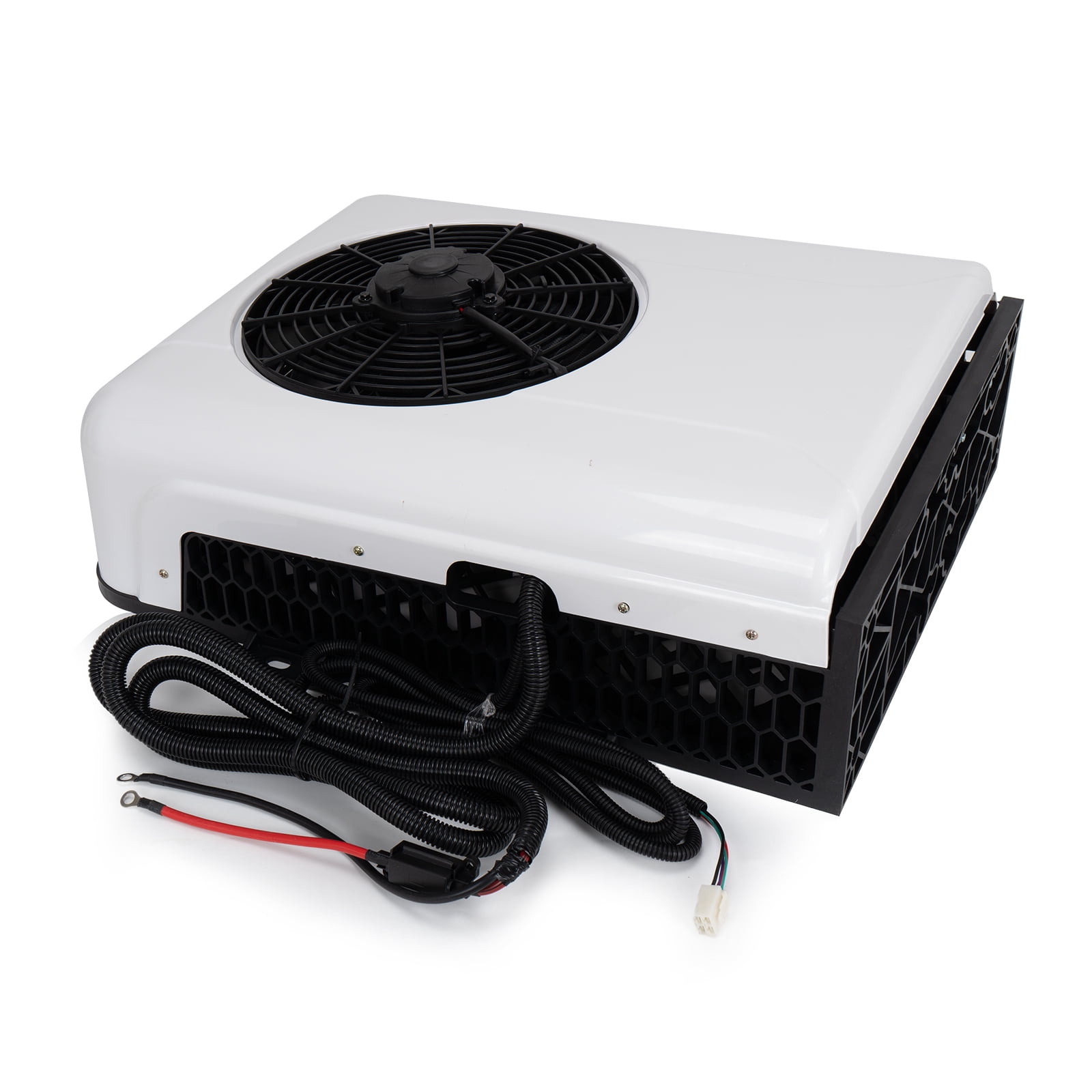 Jrswin 12V 12000BTU Split Air Conditioner for Semi Trucks RVs and Motorhomes (White) x5vtl
