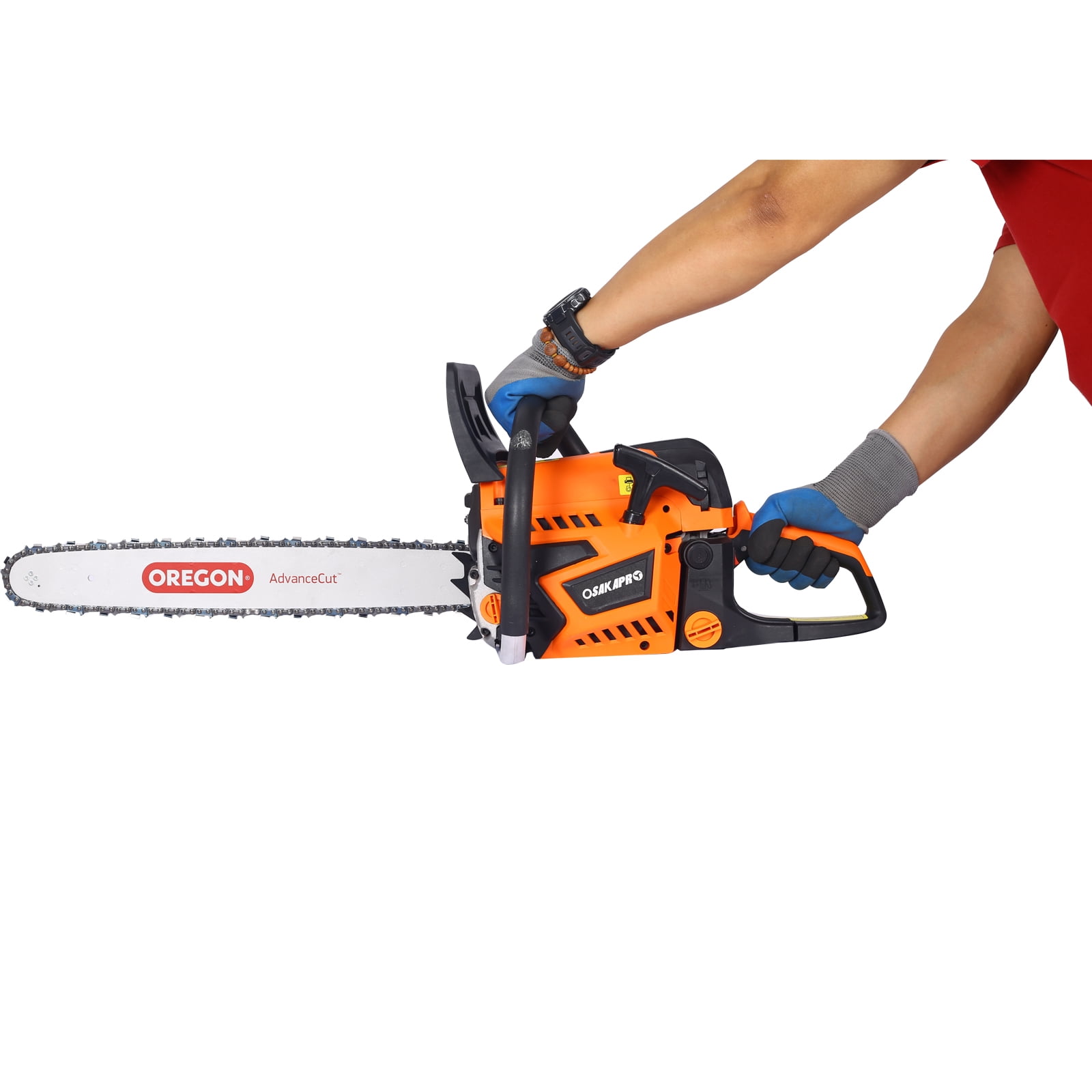 Generic 52cc Gasoline Chainsaw with 20 in Oregon Bar and Chain (20 in) k4pic