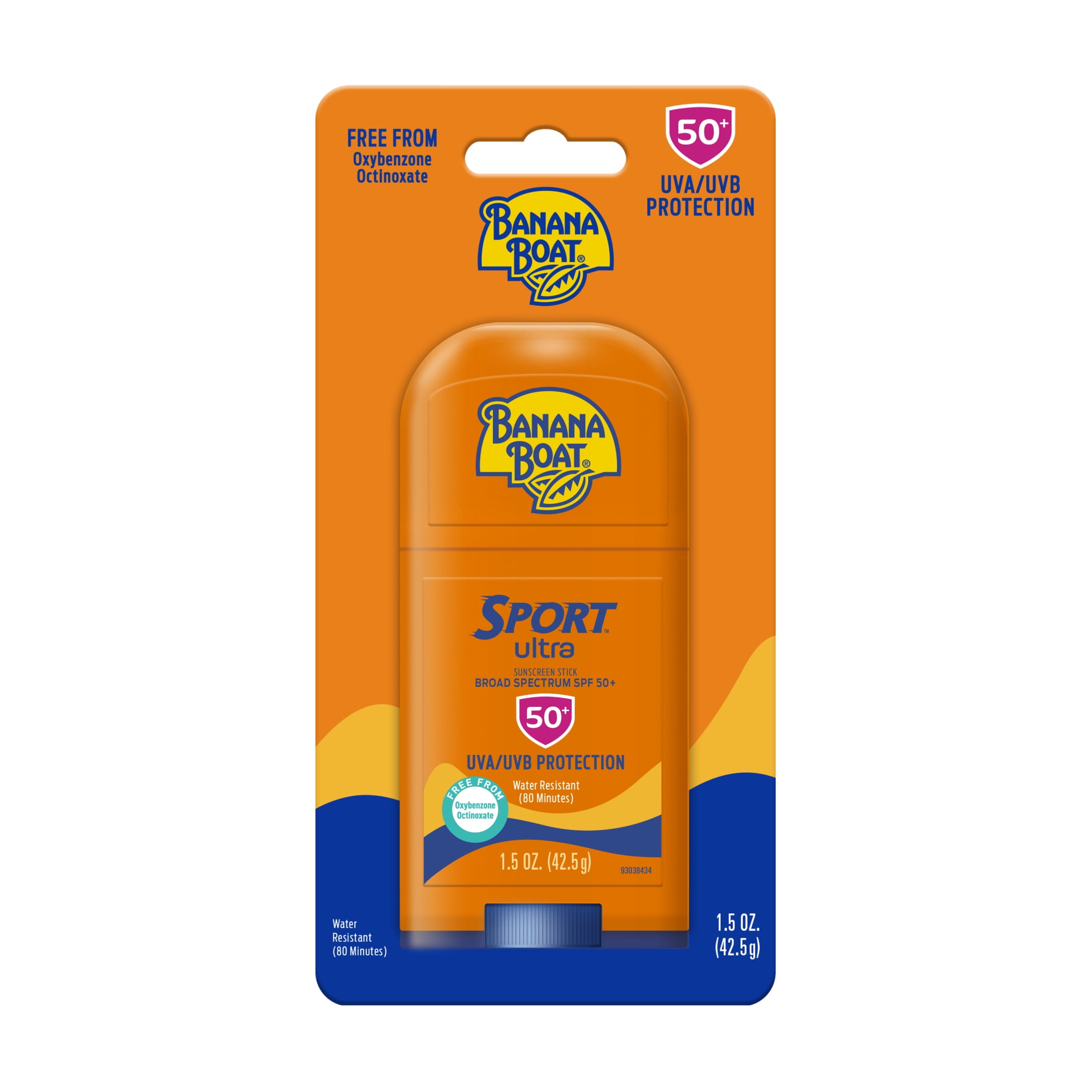 Banana Boat Sport Ultra Sunscreen Stick SPF 50 Broad Spectrum Protection (4 Pack, 1.5 oz) 8vnzf