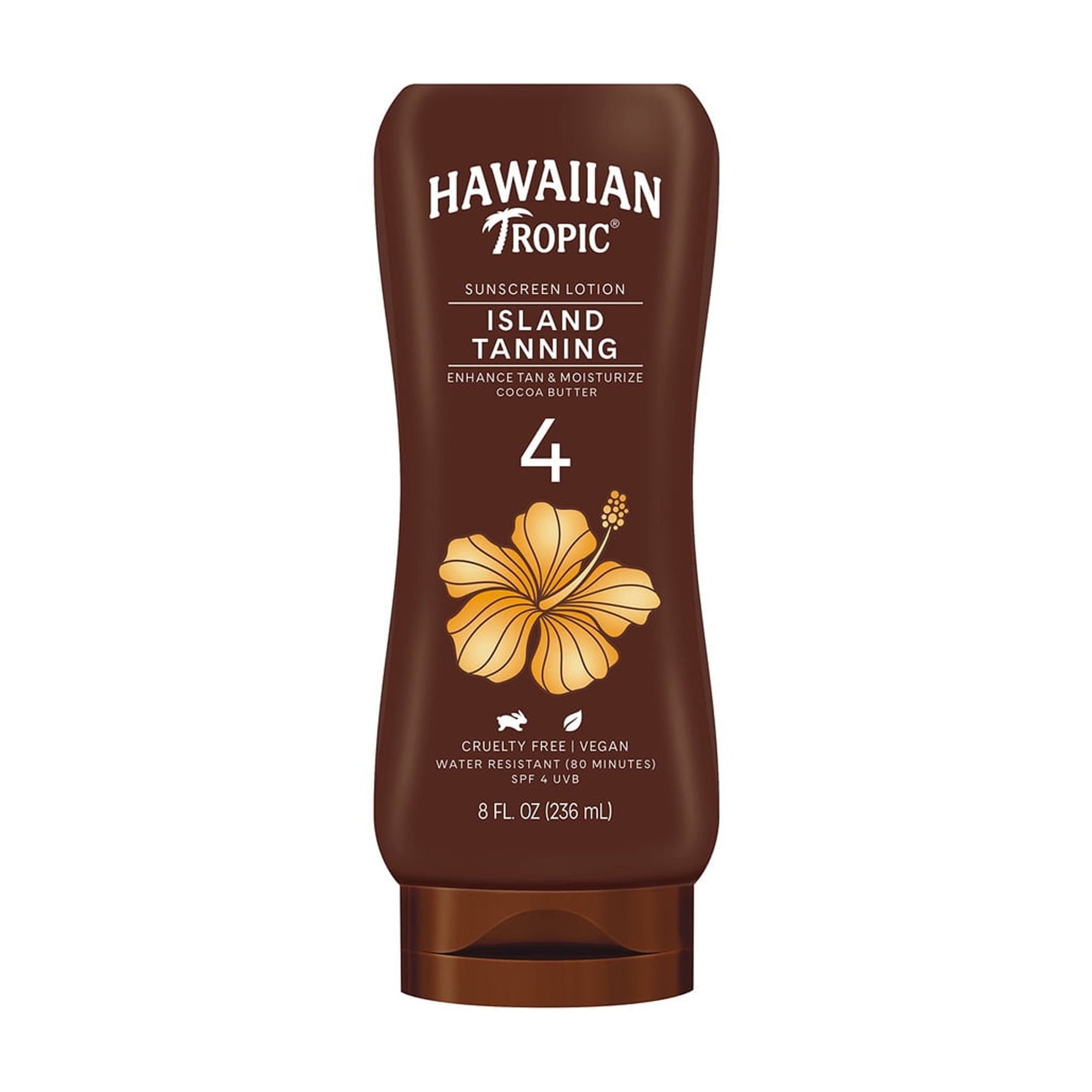 Hawaiian Tropic Sunscreen Lotion, Nourishing Tropical Scent, SPF 4 (8 oz) bl4re