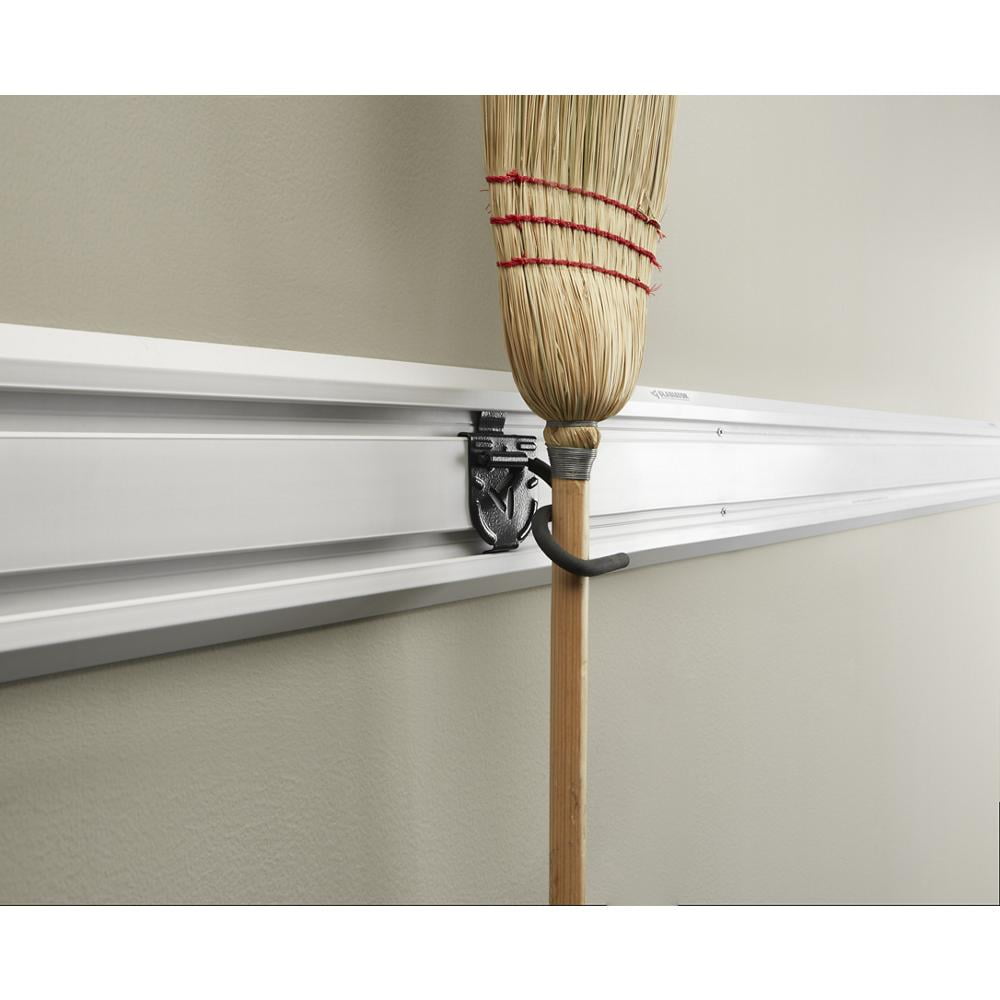 Gladiator GearTrack Wall Storage Channels (Grey, 48 in) kq4ly