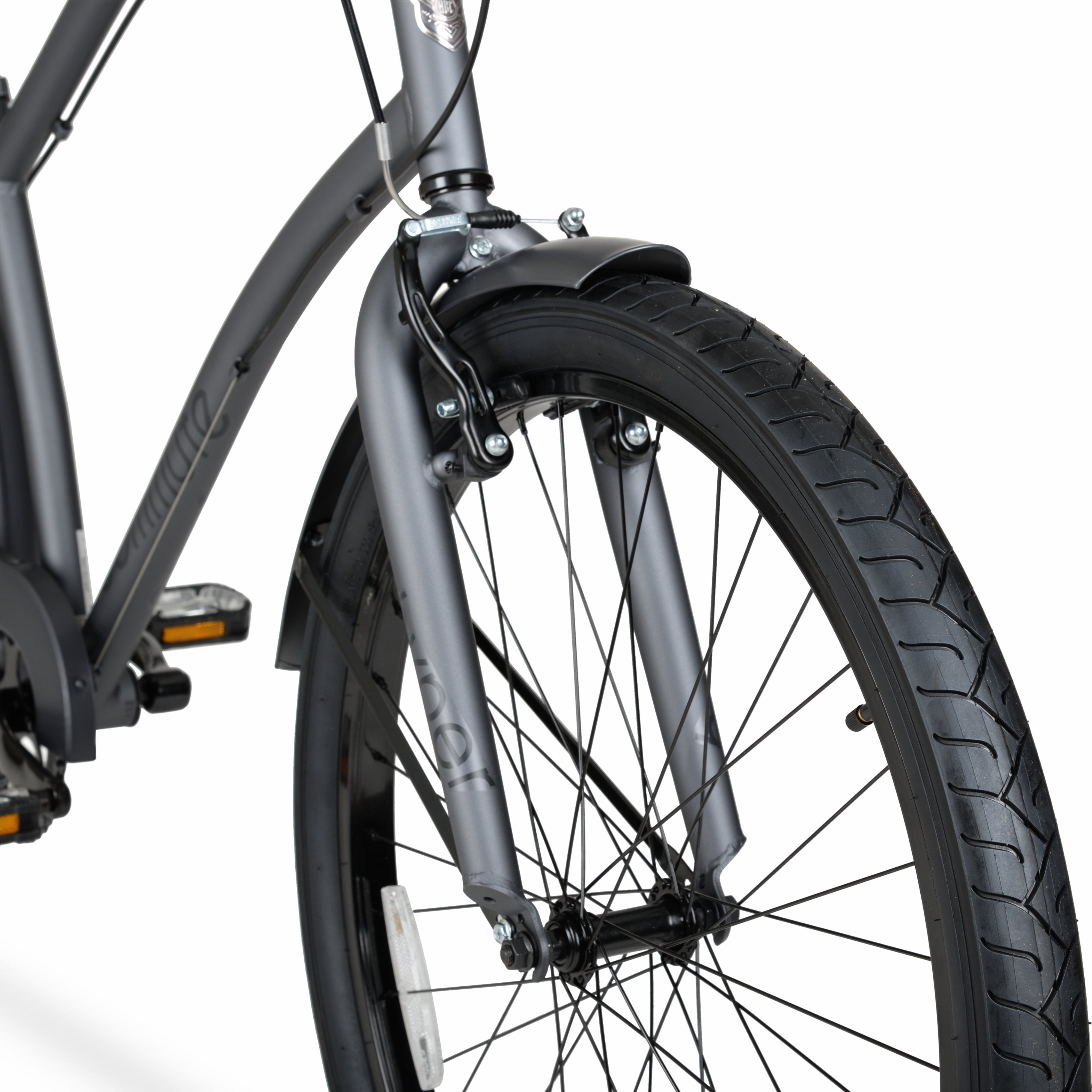 Hyper Bicycles 26 in Men's Beach Cruiser Bike, Lightweight Aluminum Frame (Gray, 26 in) q2e8v