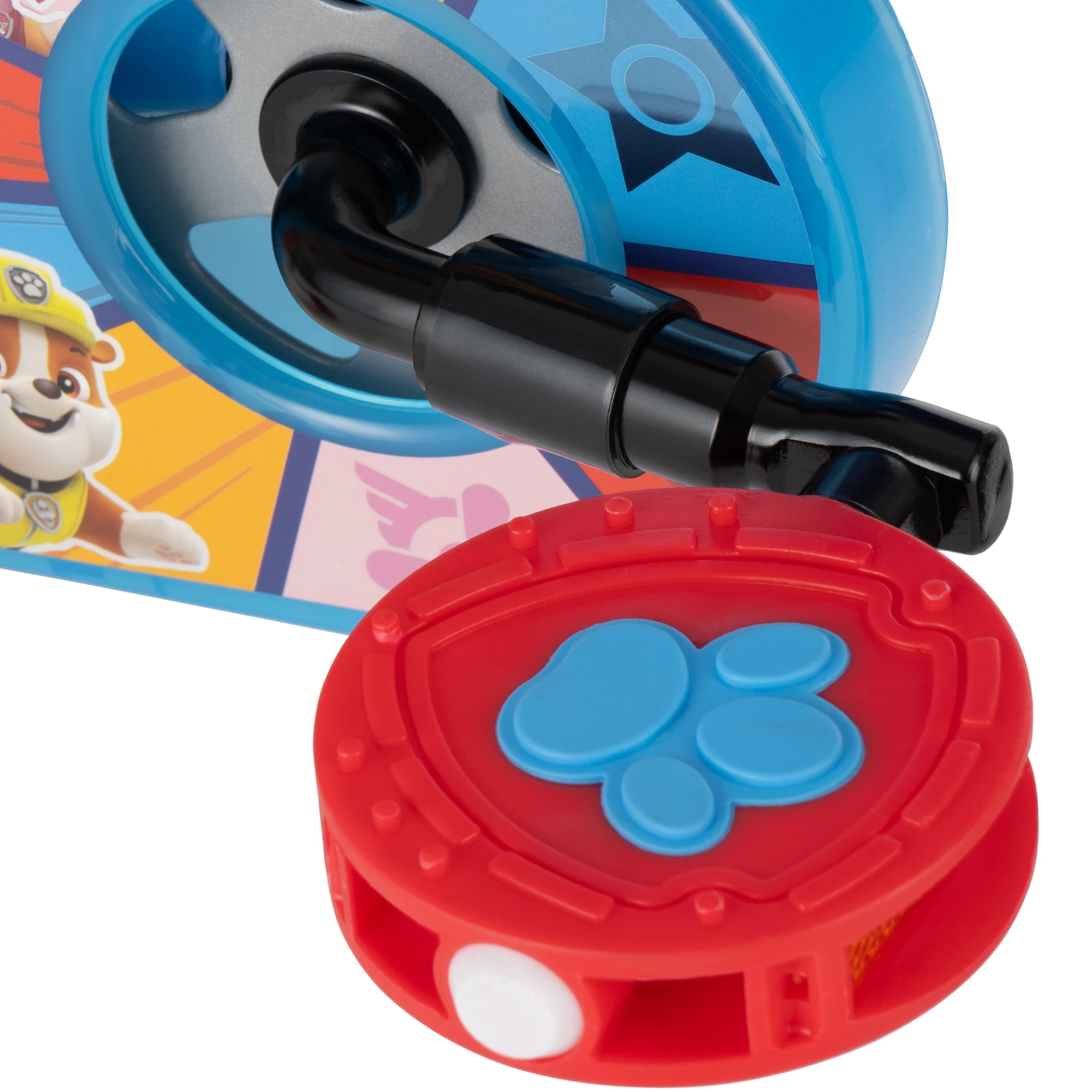 Huffy Paw Patrol Kids' Bike with Training Wheels, LED Light-up Wheels (Blue, 12 in) u5e4c