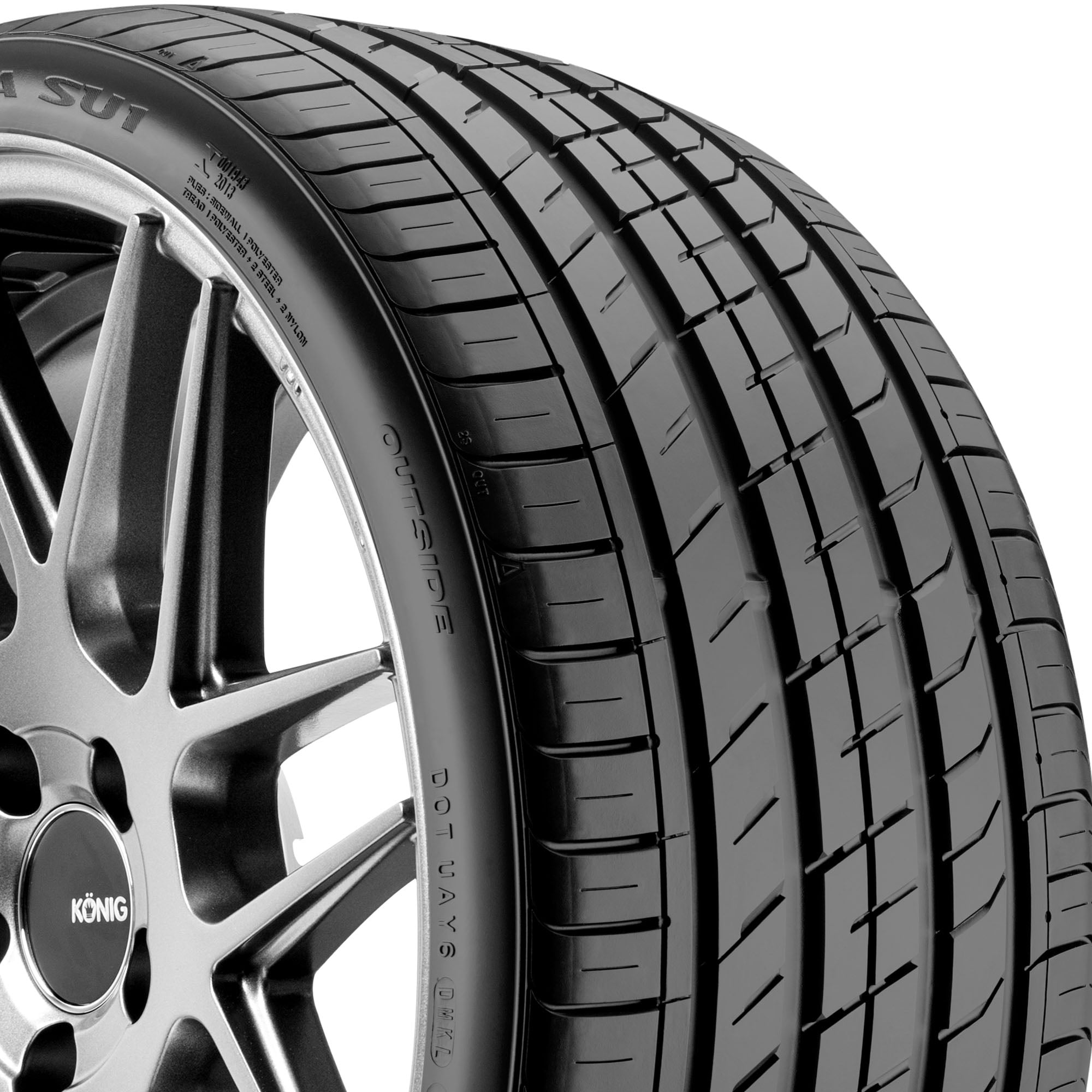 Nexen N Fera SU1 Ultra High Performance Passenger Tire (Black Sidewall, 245/40R20) 56643