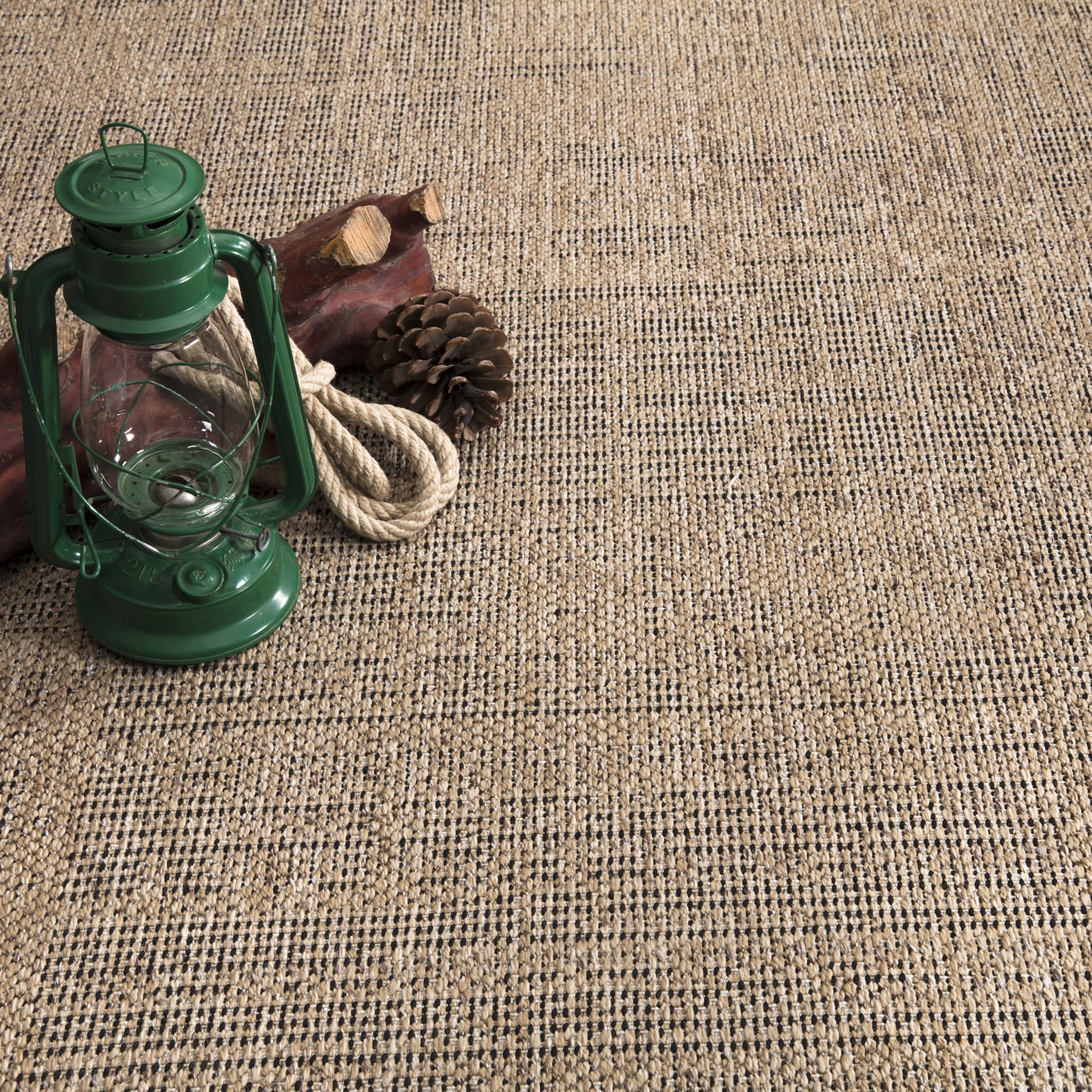 Paco Home Modern Indoor & Outdoor Area Rug Jute Look (Beige, 31 in x 59 in) w6qjv