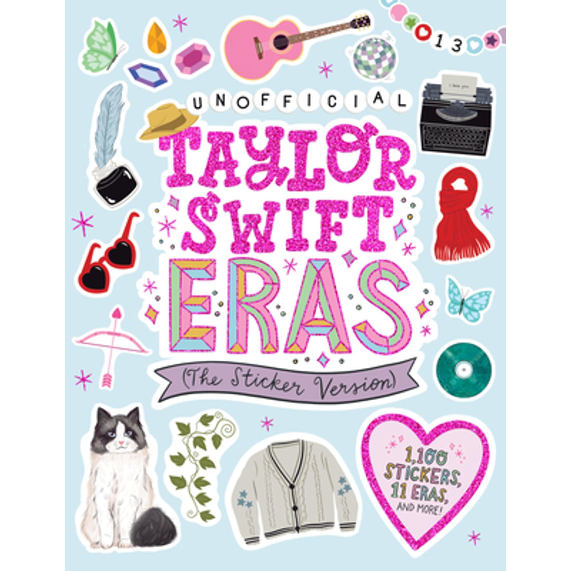 Workman Publishing Taylor Swift Eras Sticker Book (1,100 Stickers, 11 Eras, Paperback) 7j18l