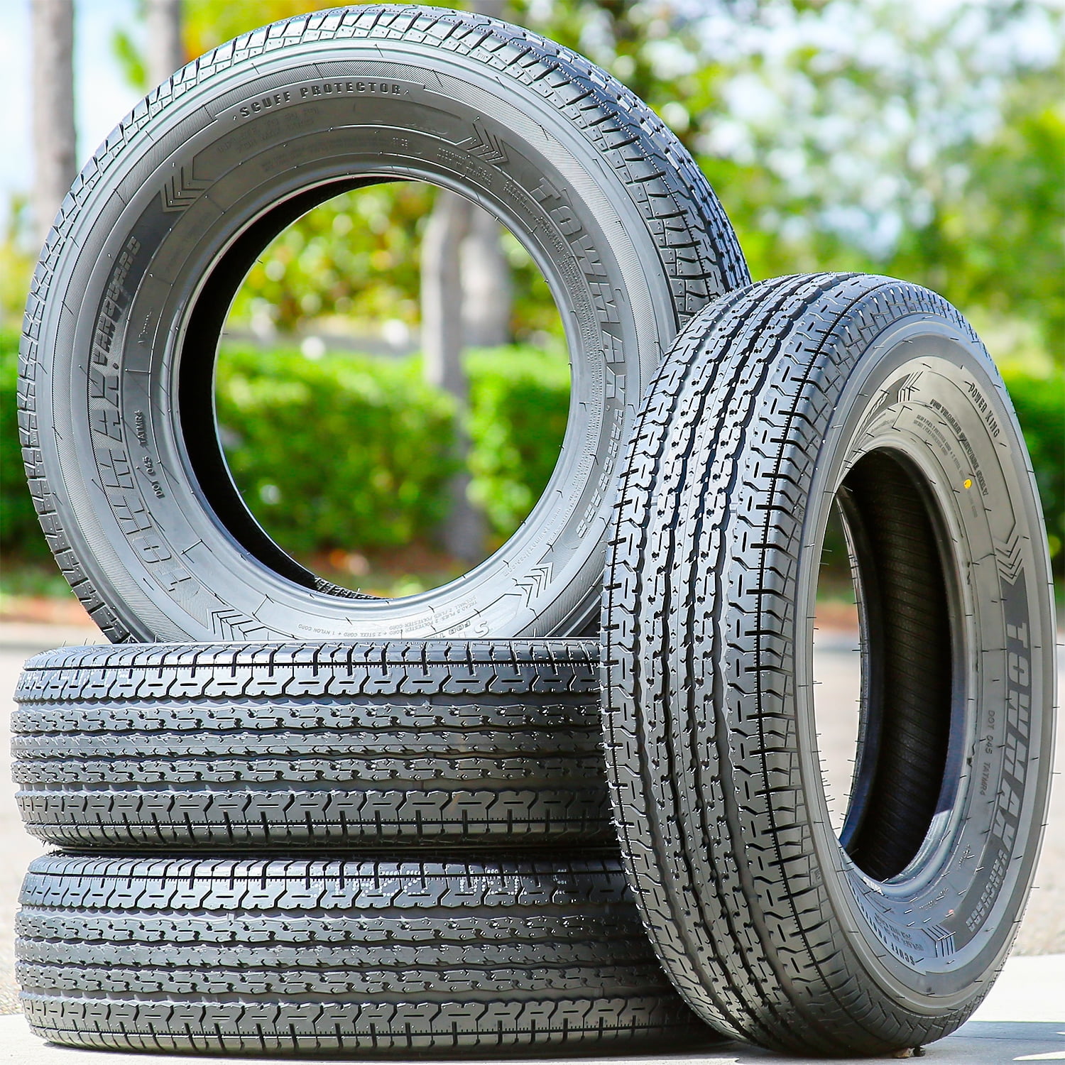Power King Towmax Vanguard ST235/80R16 Trailer Tire (10 Ply, Load Range E) 97b0d