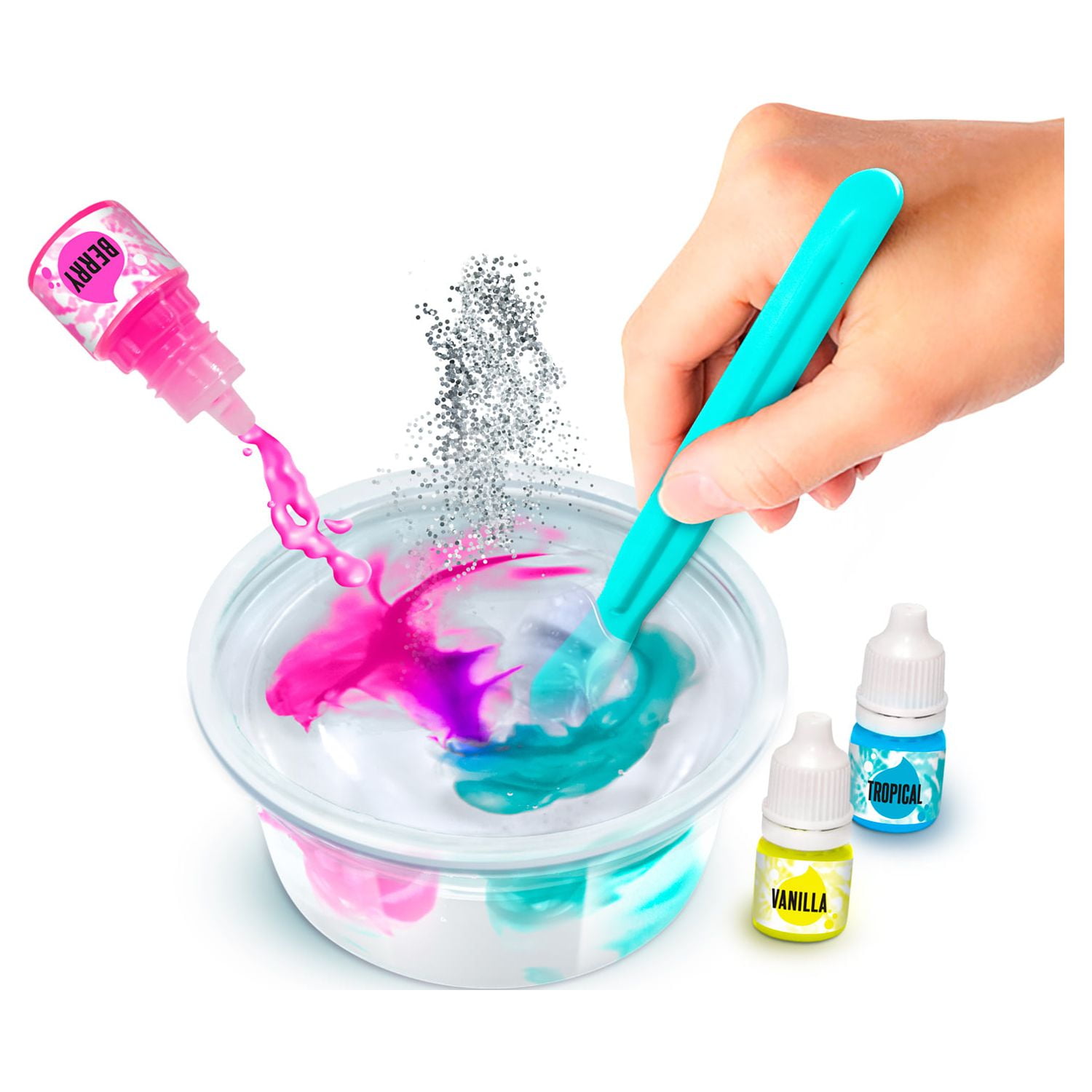 So Slime DIY Premade Tie Dye Slime Kit Sensory Craft Activity Set (Multicolor, 3 Pack) 1jk2e