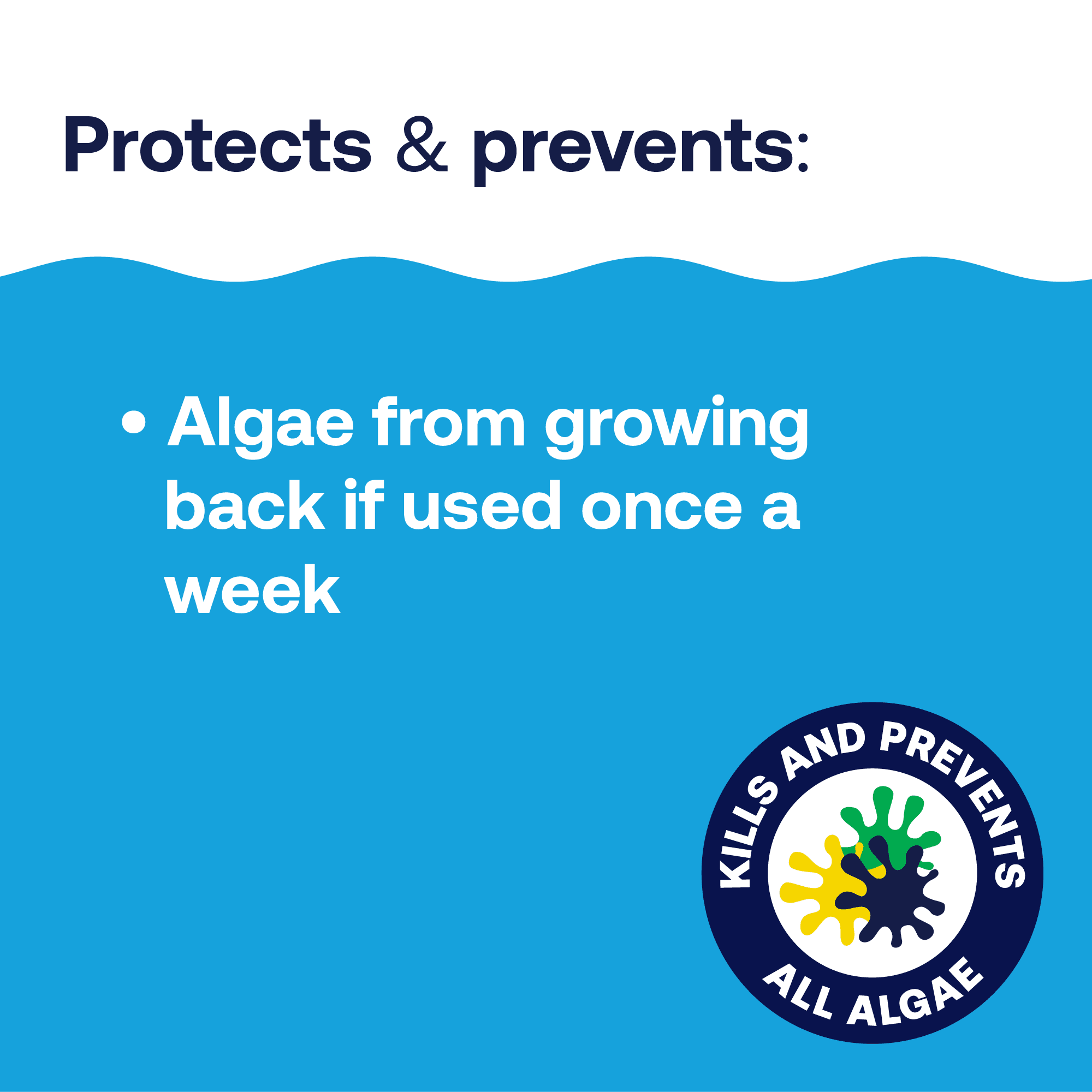 HTH Pool Care Algae Guard Ultra Plus, Fast-Acting Swimming Pool Algaecide Treatment (28 fl oz) 3d5lm