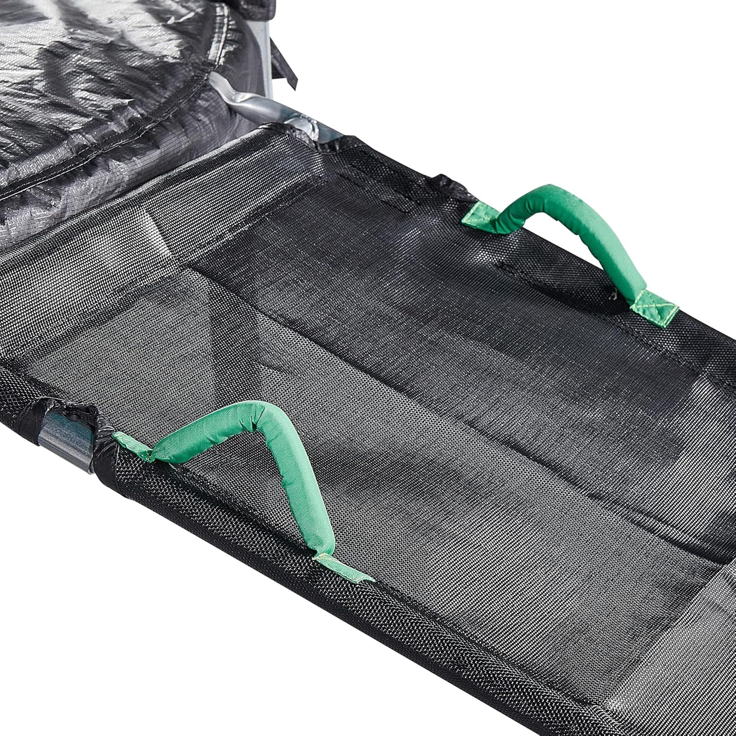 JumpKing 7ft Round Trampoline with Safety Enclosure and Access Ramp (7 ft) 5qx16