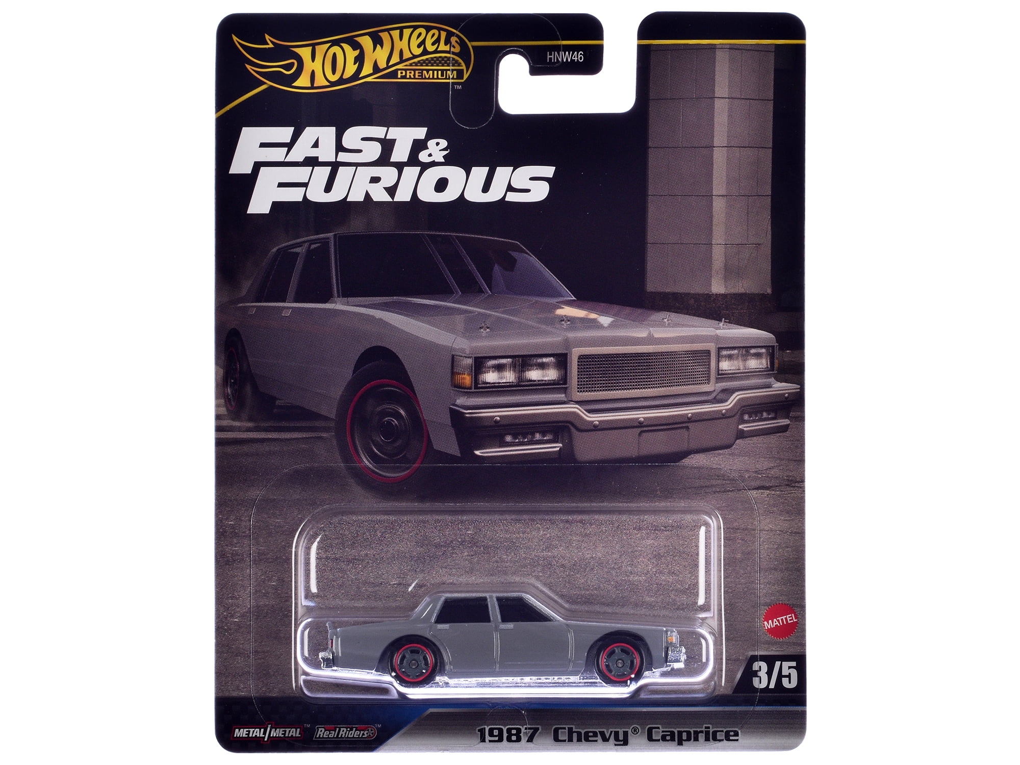 Hot Wheels Fast & Furious 2024 Diecast Model Car Set (5-Piece, 3 in) t1y0r