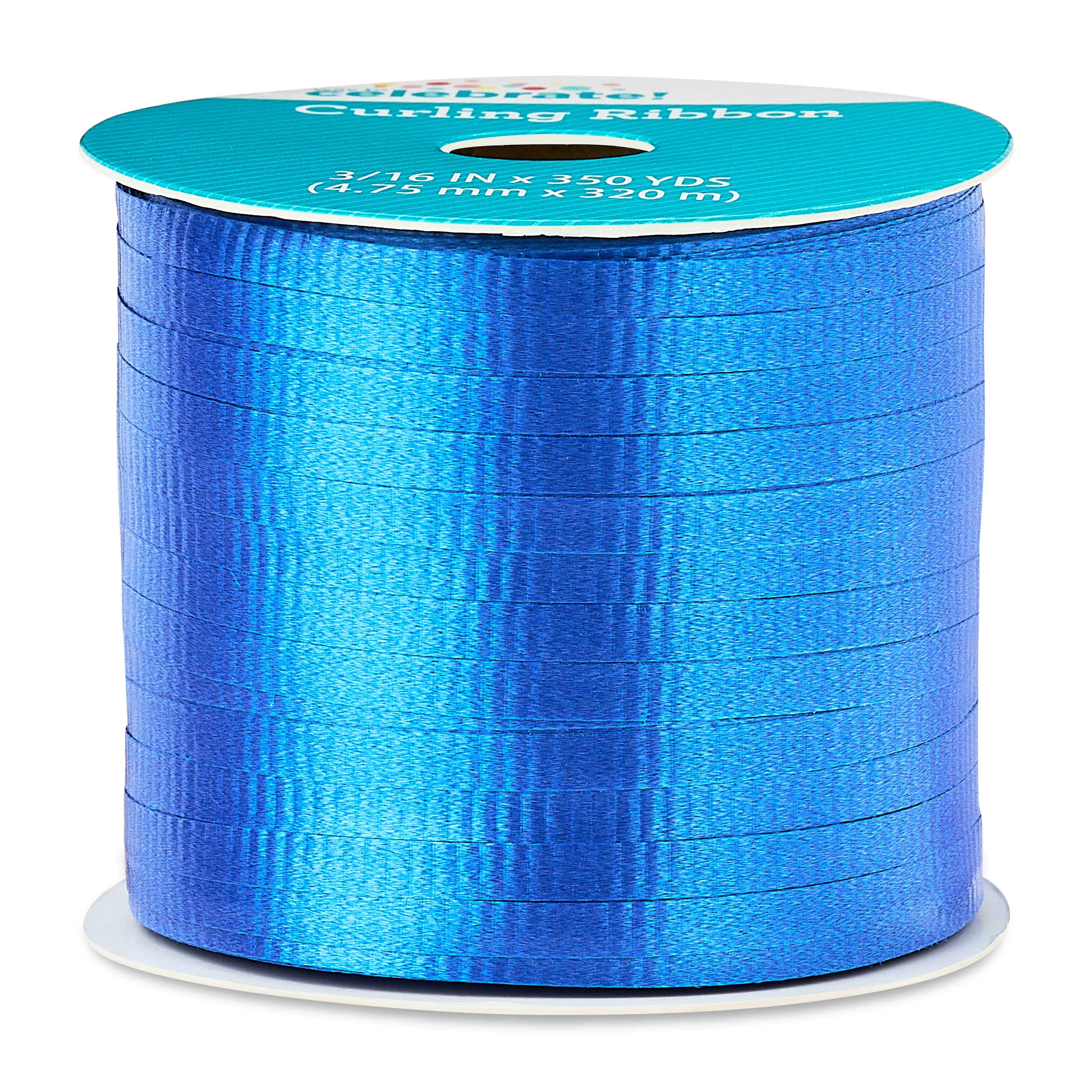 Way To Celebrate Curling Ribbon for Gift Wrapping and Party Decor (Royal Blue, 350 yd) wlr4c