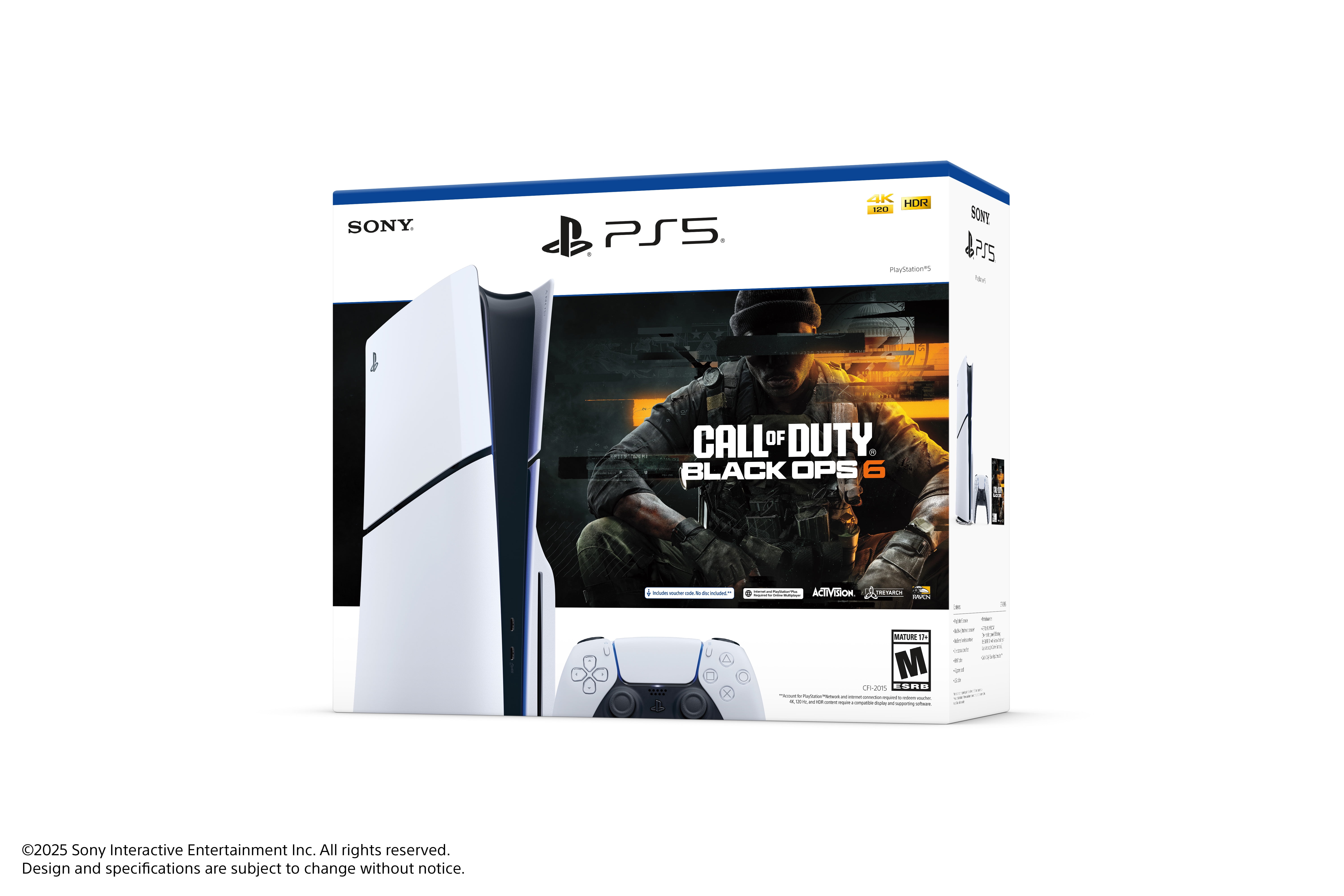 PlayStation 5 Disc Edition Console with Call of Duty: Black Ops 6 Bundle (Black, 1 TB) sdmhc