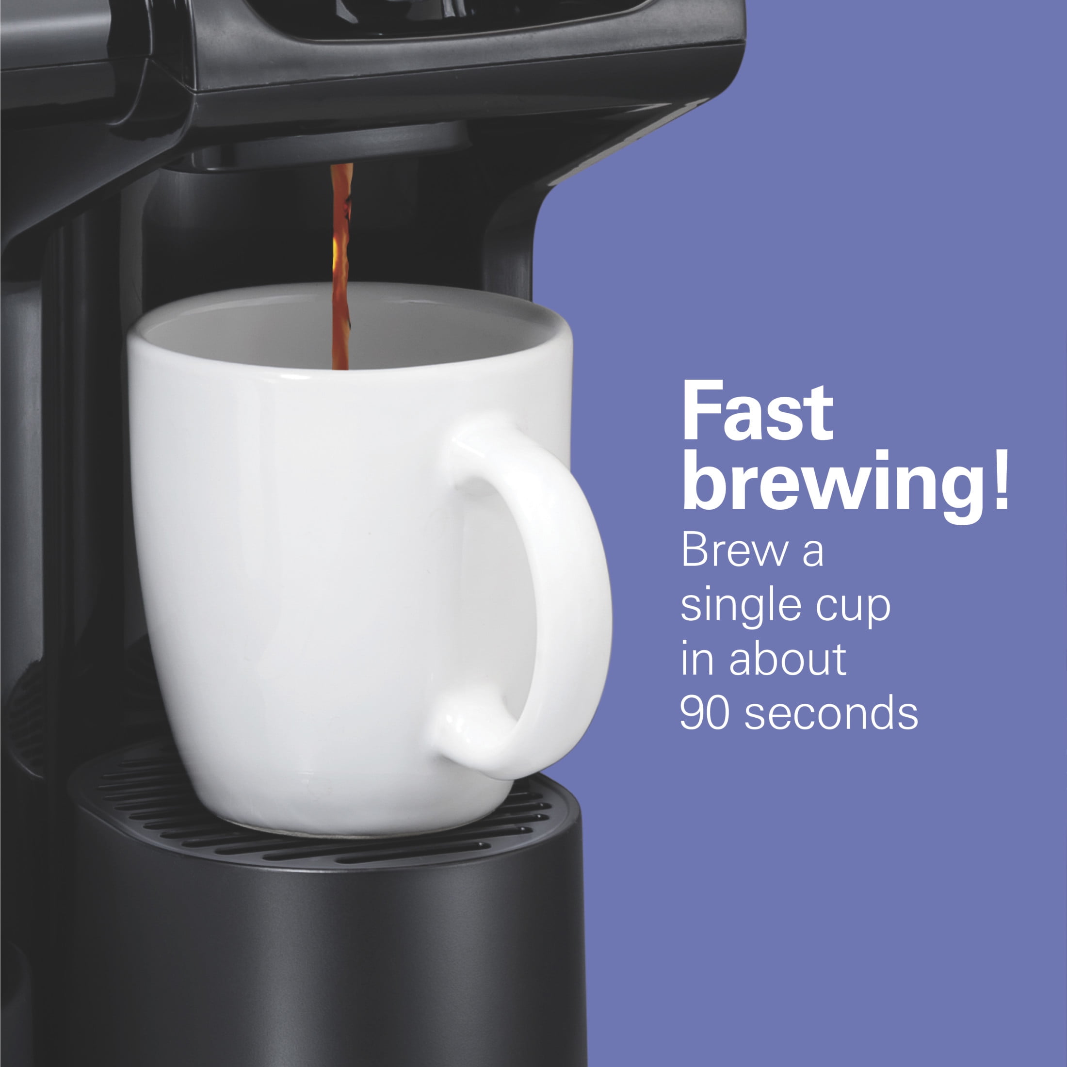 Hamilton Beach FlexBrew Coffee Maker, Dual-Function Single Serve & 12-Cup Drip Coffee Machine (Black, 12-Cup Capacity) s0sf6