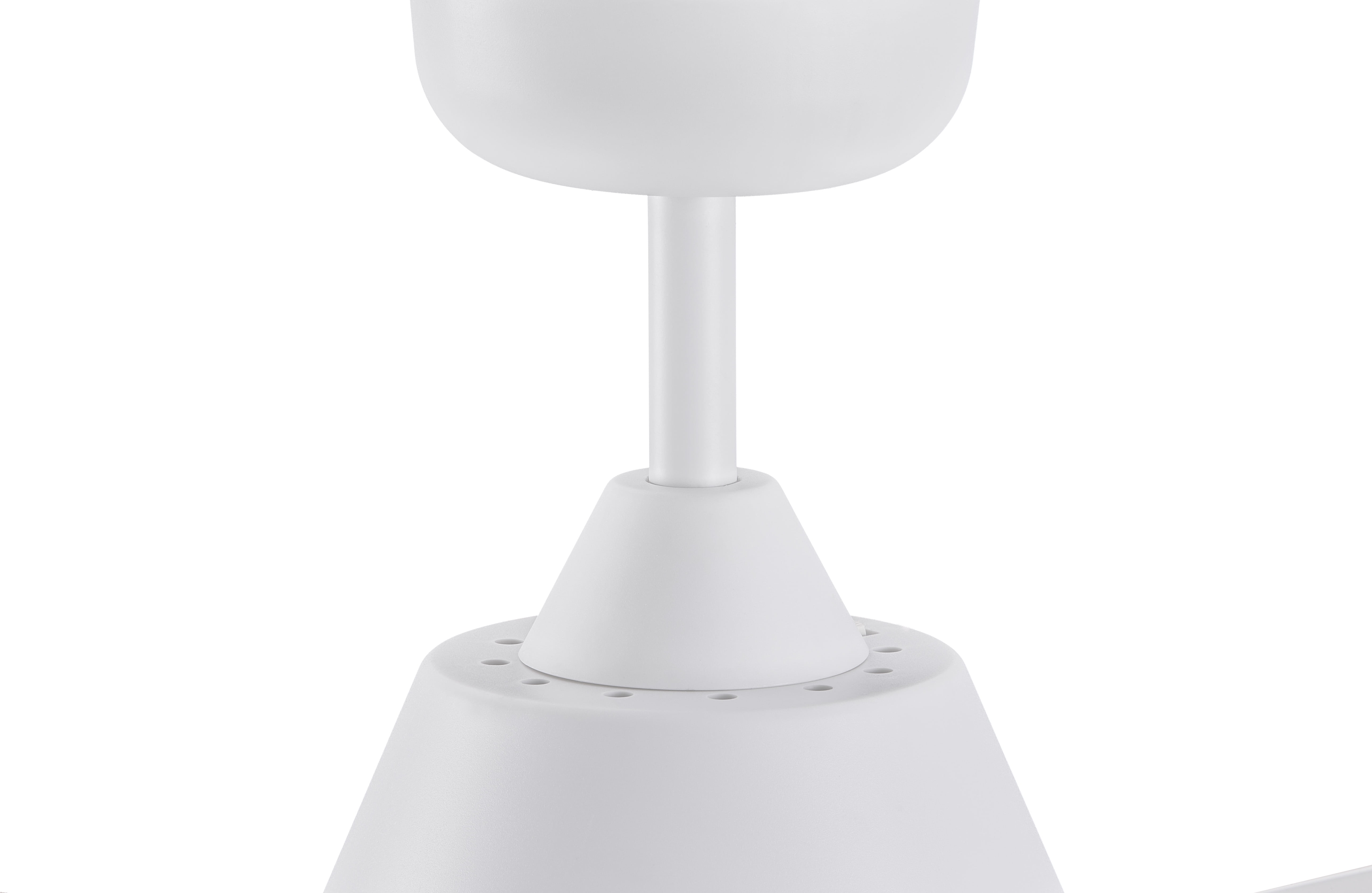 Lucci Air Aria LED Ceiling Fan with Light and Remote (White, 52 in) 042nt