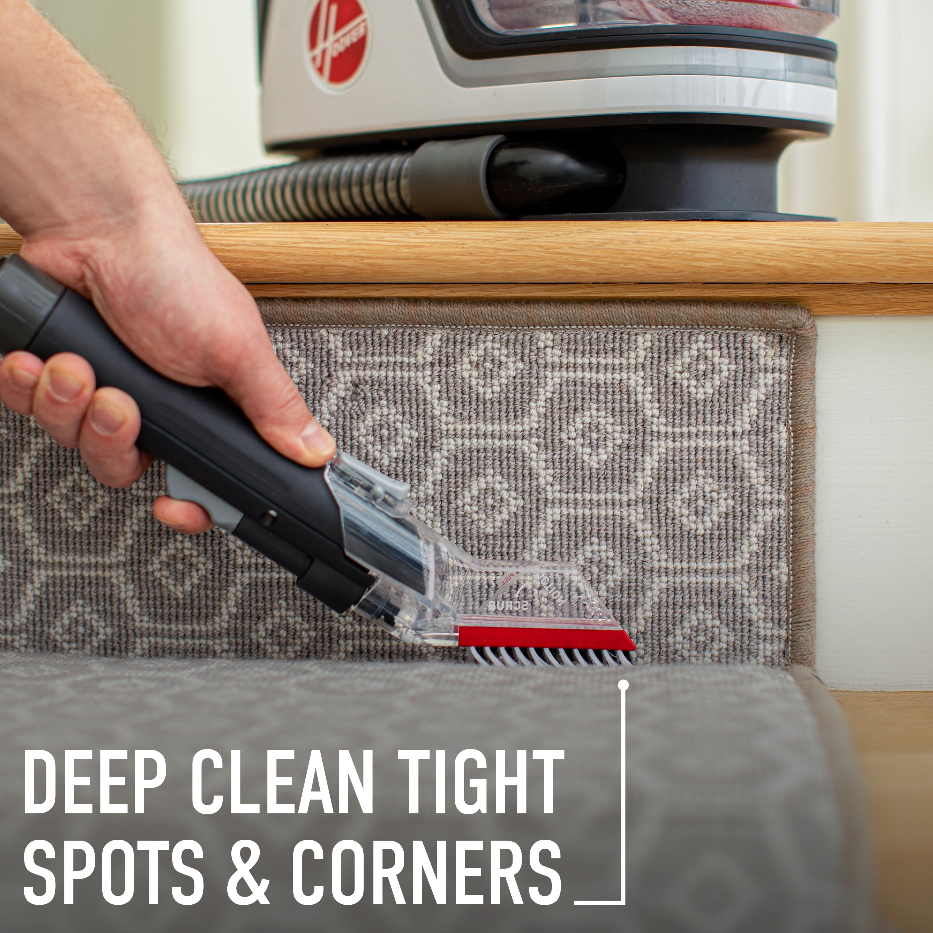 Hoover CleanSlate Portable Carpet and Upholstery Spot Cleaner (Pet Stain Removal, Lightweight, FH14010) s2f0u