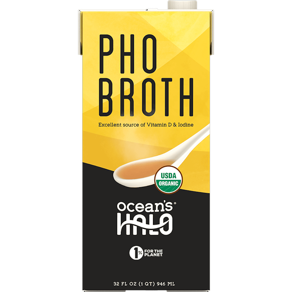 Ocean's Halo Organic Vegan Pho Broth (32 fl oz) wstze
