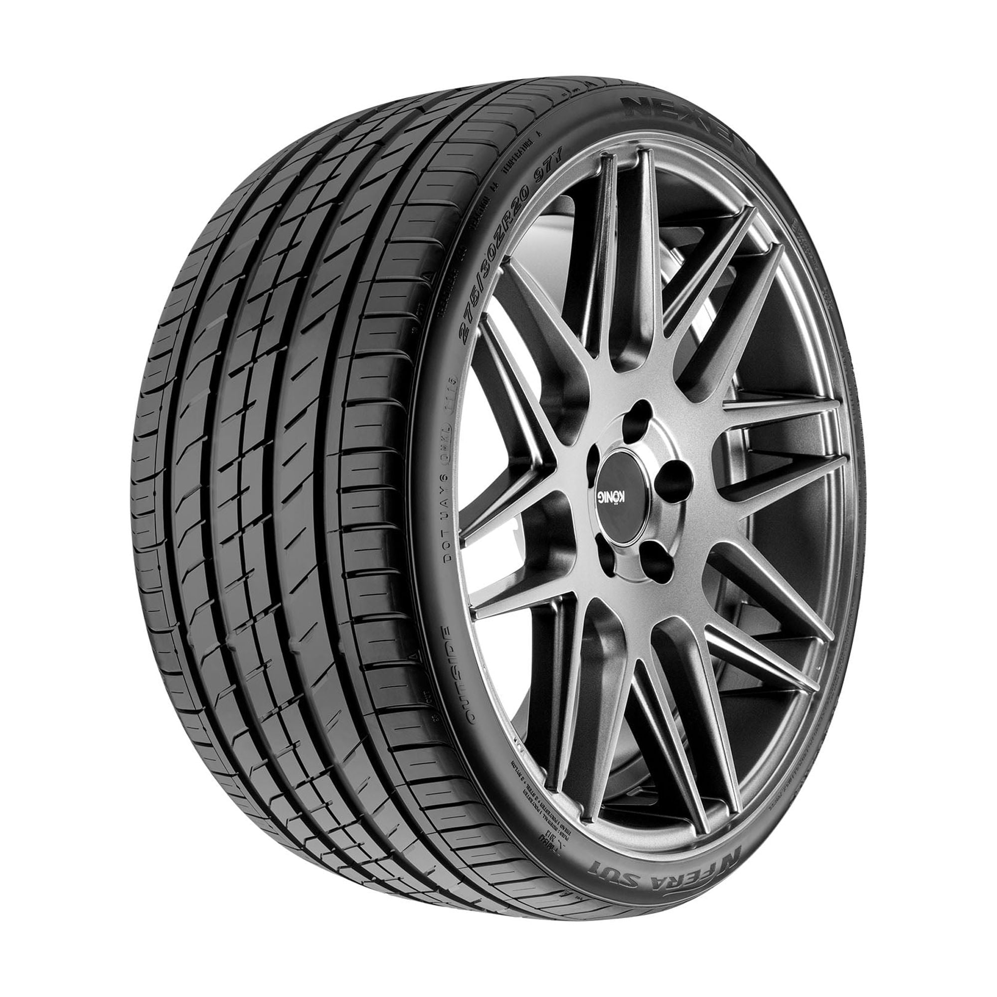 Nexen N Fera SU1 Ultra High Performance Passenger Tire (Black Sidewall, 245/40R20) 56643