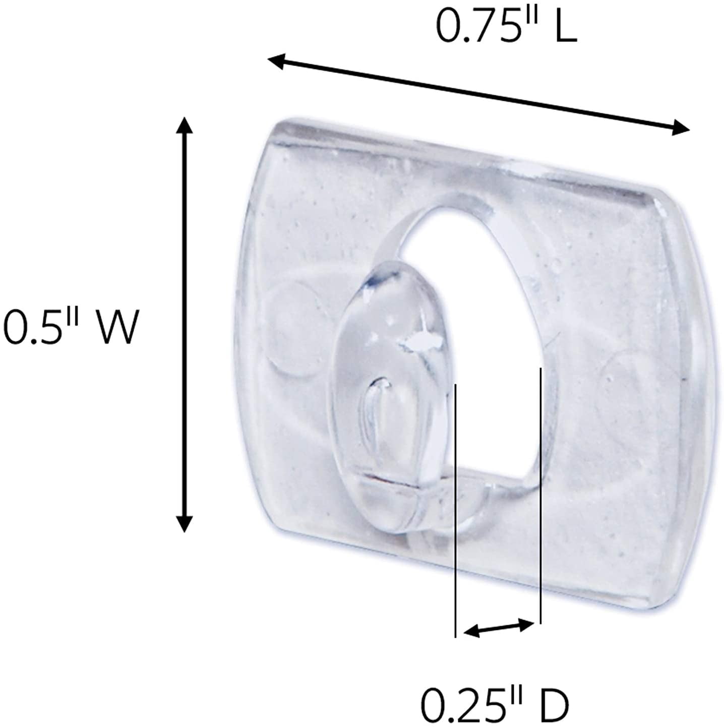 3M Command Small Decorating Clips, Damage-Free Hanging Hooks for String Lights (Clear, 160-Count) 1my4f