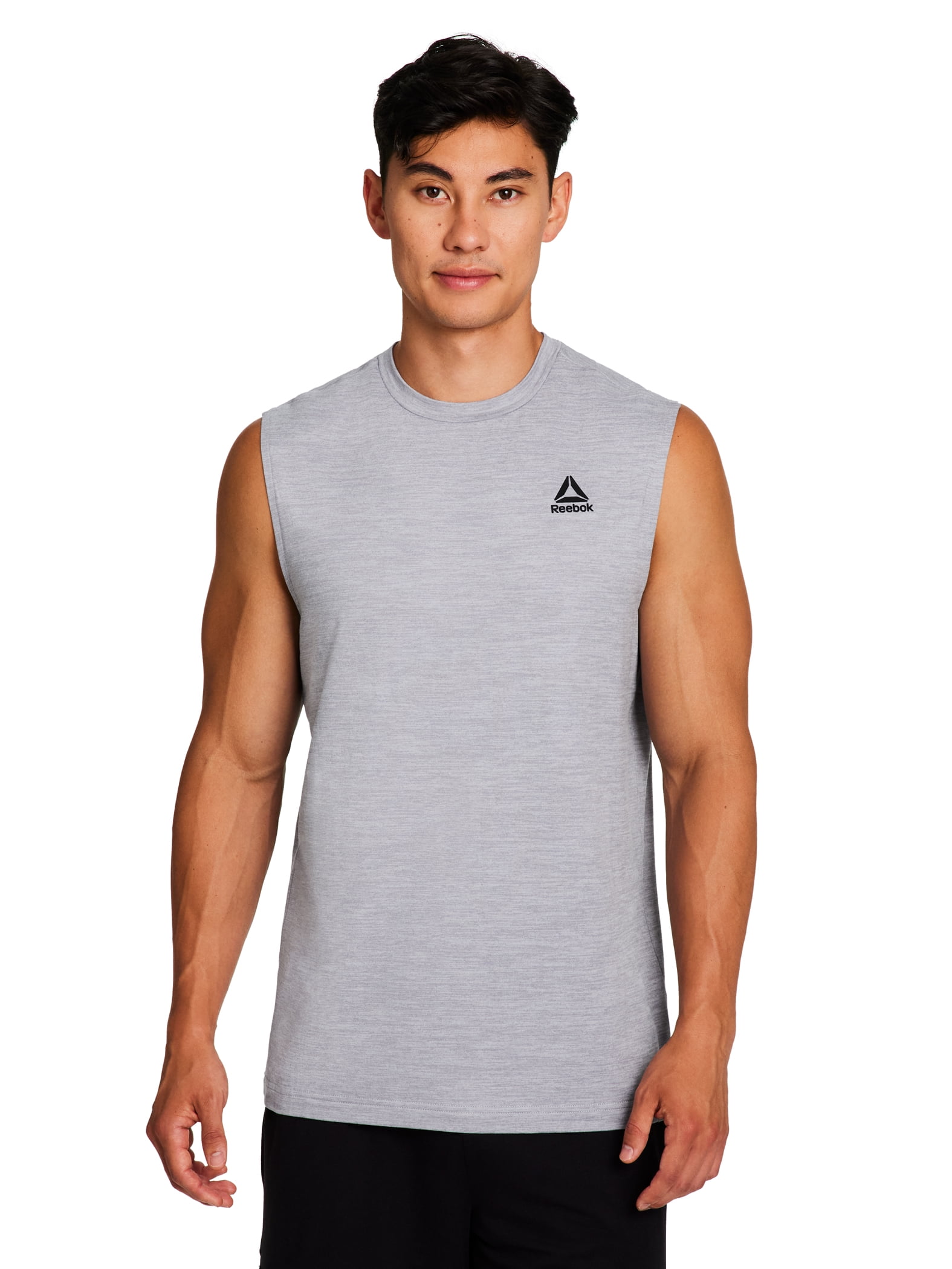 Reebok Men's Legacy Muscle Tee Athletic Sleeveless Shirt (Black, XS) kes8n