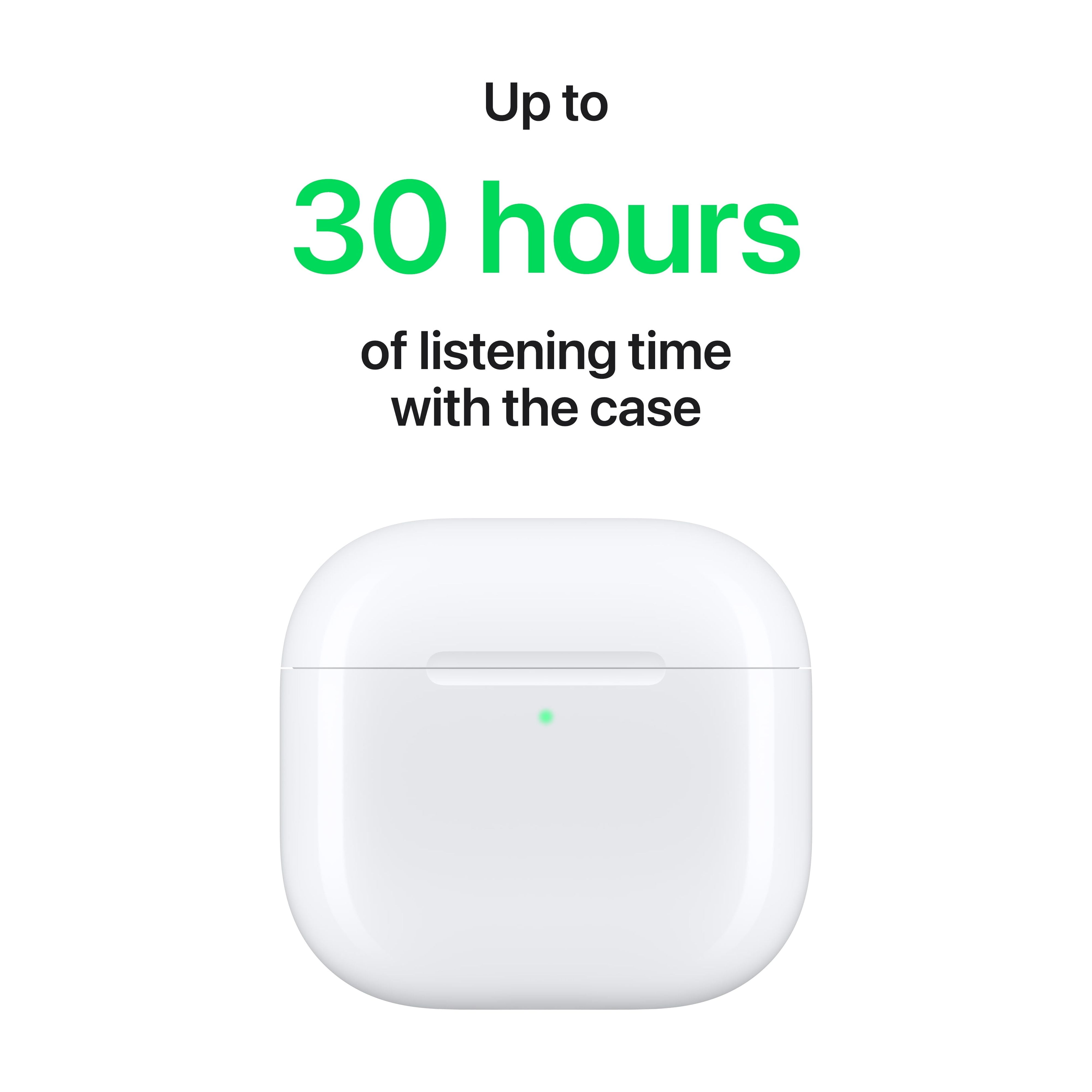 Apple AirPods 4 Wireless Earbuds with Active Noise Cancellation (White, 1 Pack) 8a6m5