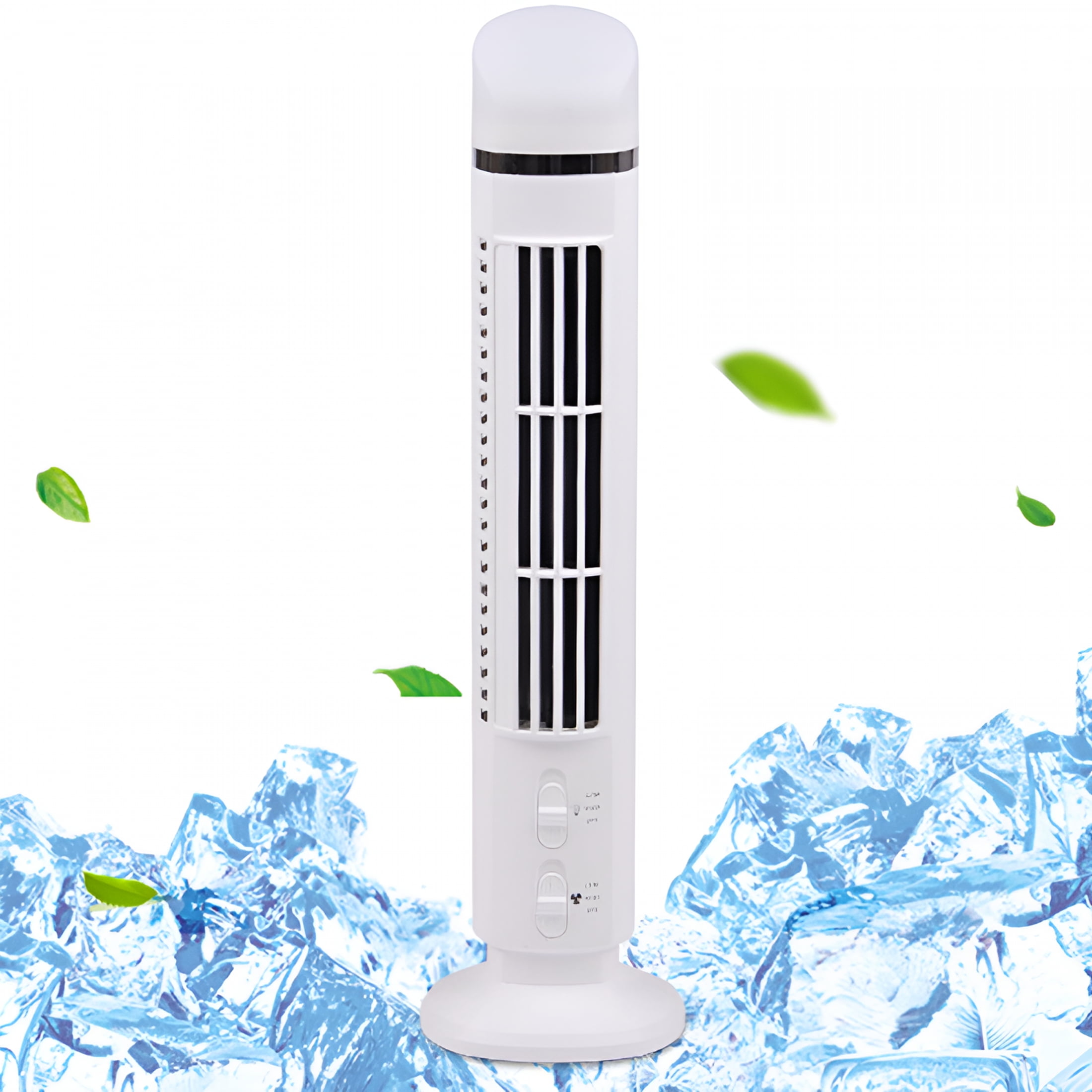 Hibibud Tower Fan, Quiet Oscillating Standing Fan with Remote, 3 Speeds and 4 Modes for Home and Office (Black, 40 in) zmjne