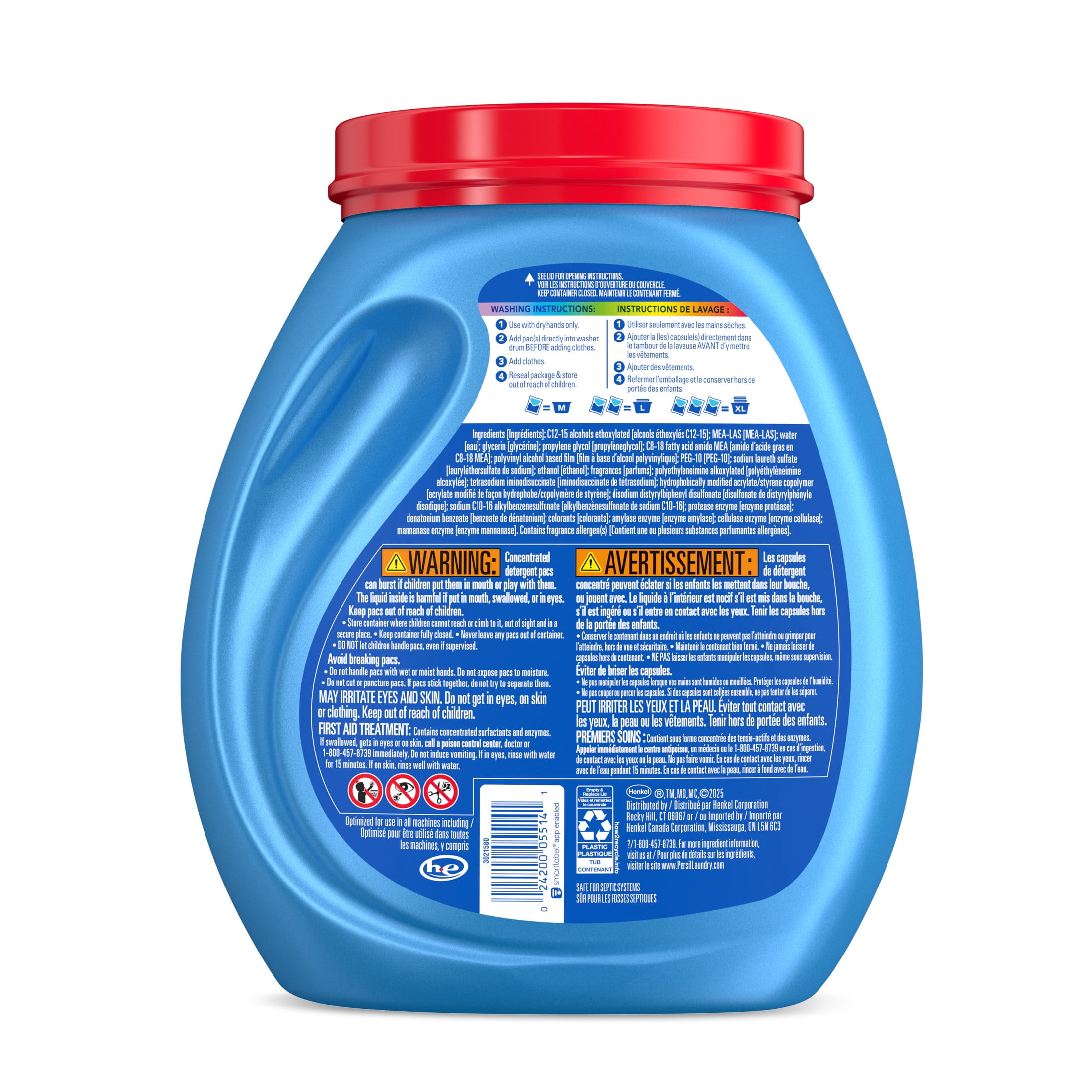 Persil Ultra Pacs Deep Clean Laundry Detergent, Original Scent (76 Count) g9gw8 - Image 7