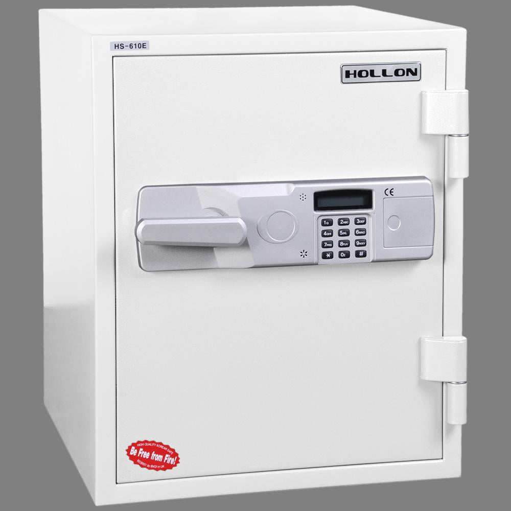 Hollon Safes Fireproof Home Security Safe (White, 1850-Degree Rated) u6bcv