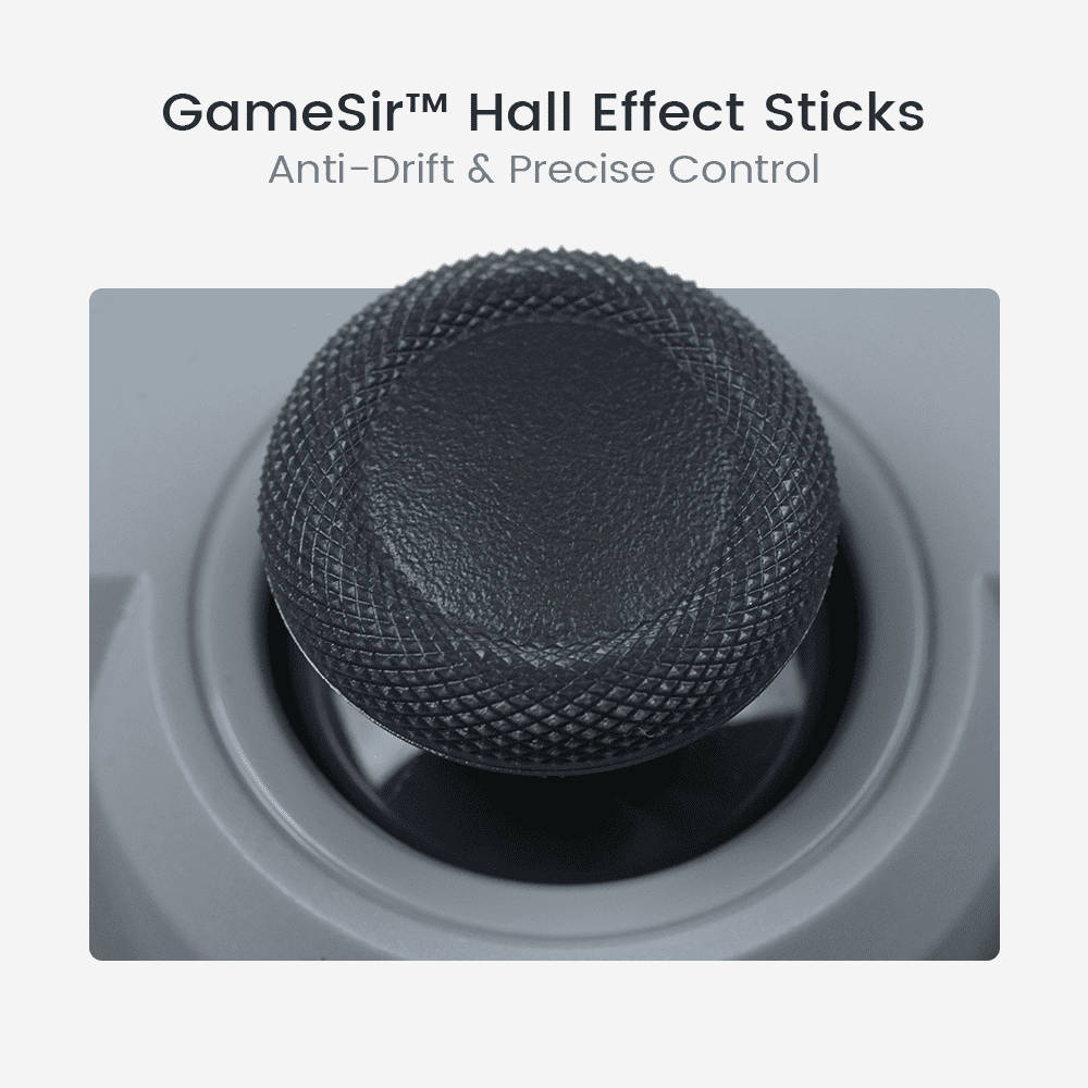 GameSir Tegenaria Lite Wired Gaming Controller with Hall Effect Sticks and Mappable Back Buttons (White) phj2b