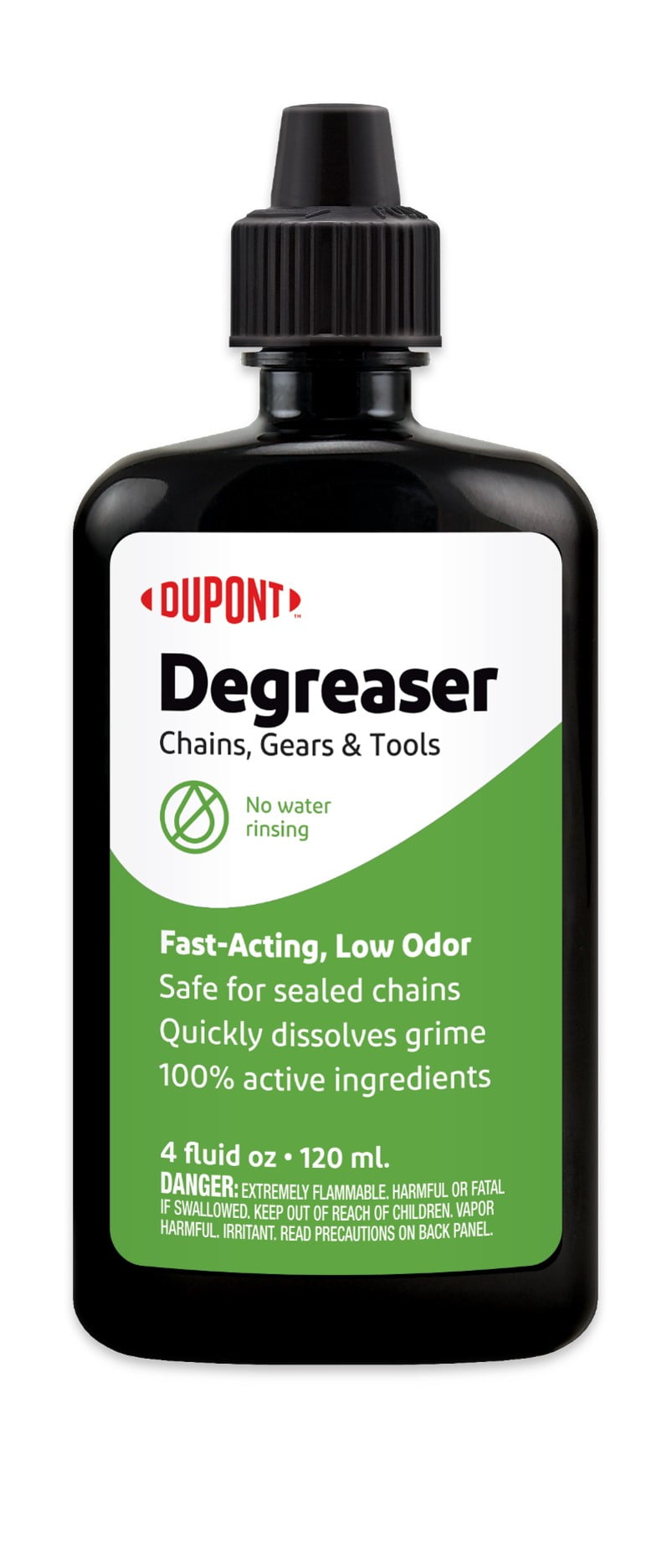 DuPont Motorcycle Chain Service Kit with Grunge Brush, Degreaser, and Chain Lubricant (4 fl oz, 2 fl oz) flpqp