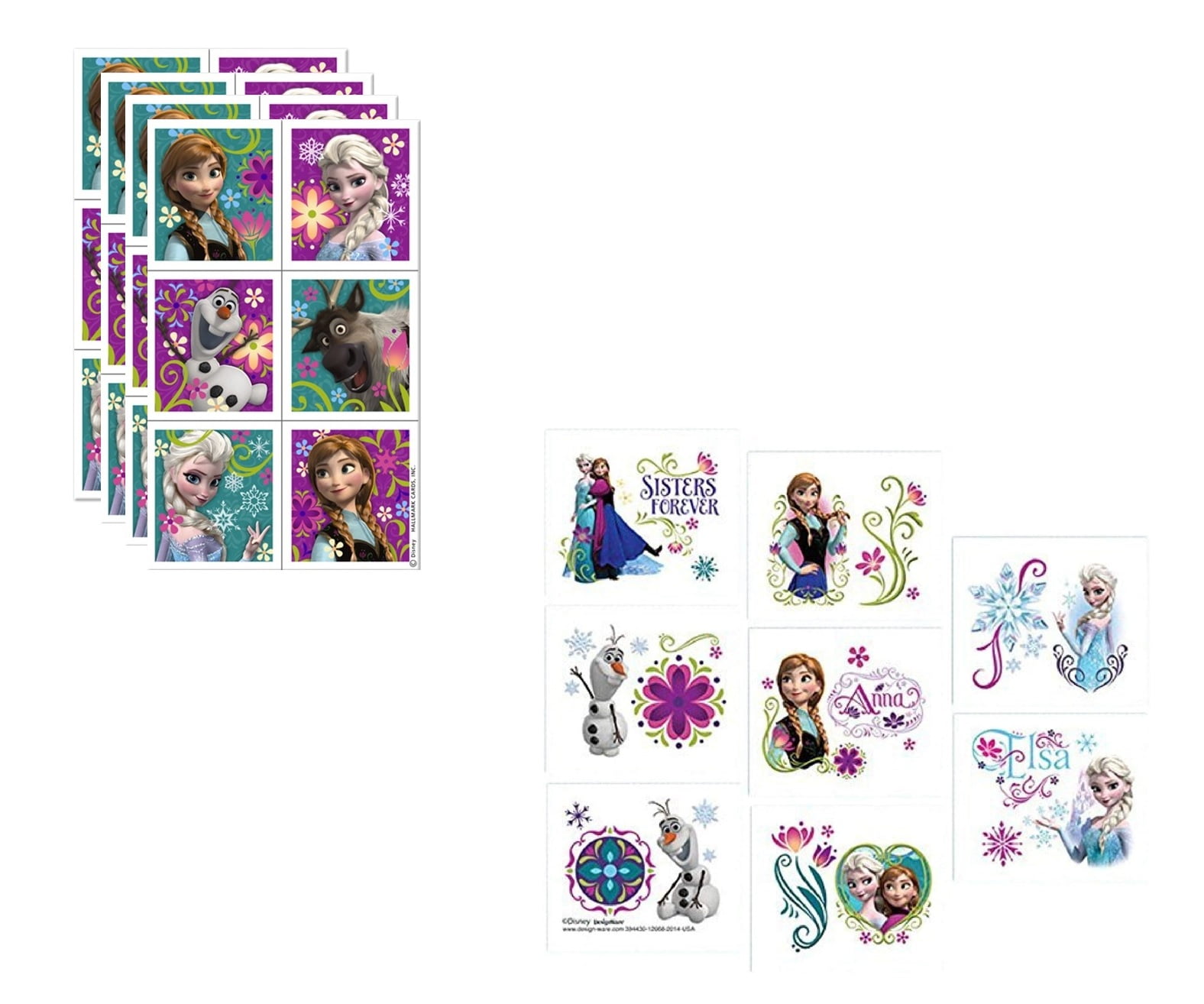 Unique Disney Frozen Elsa Anna Birthday Party Favor Activity Set (Multi-piece Bundle) 8ckht