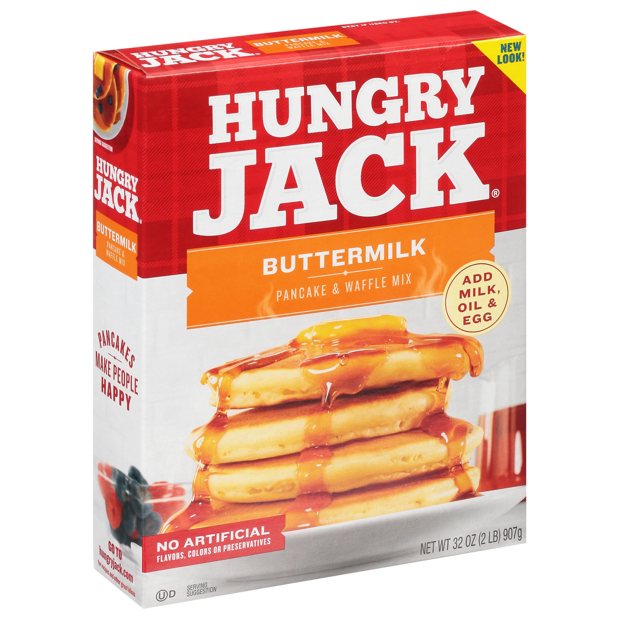 Hungry Jack Buttermilk Pancake and Waffle Mix (32 oz) wiu00