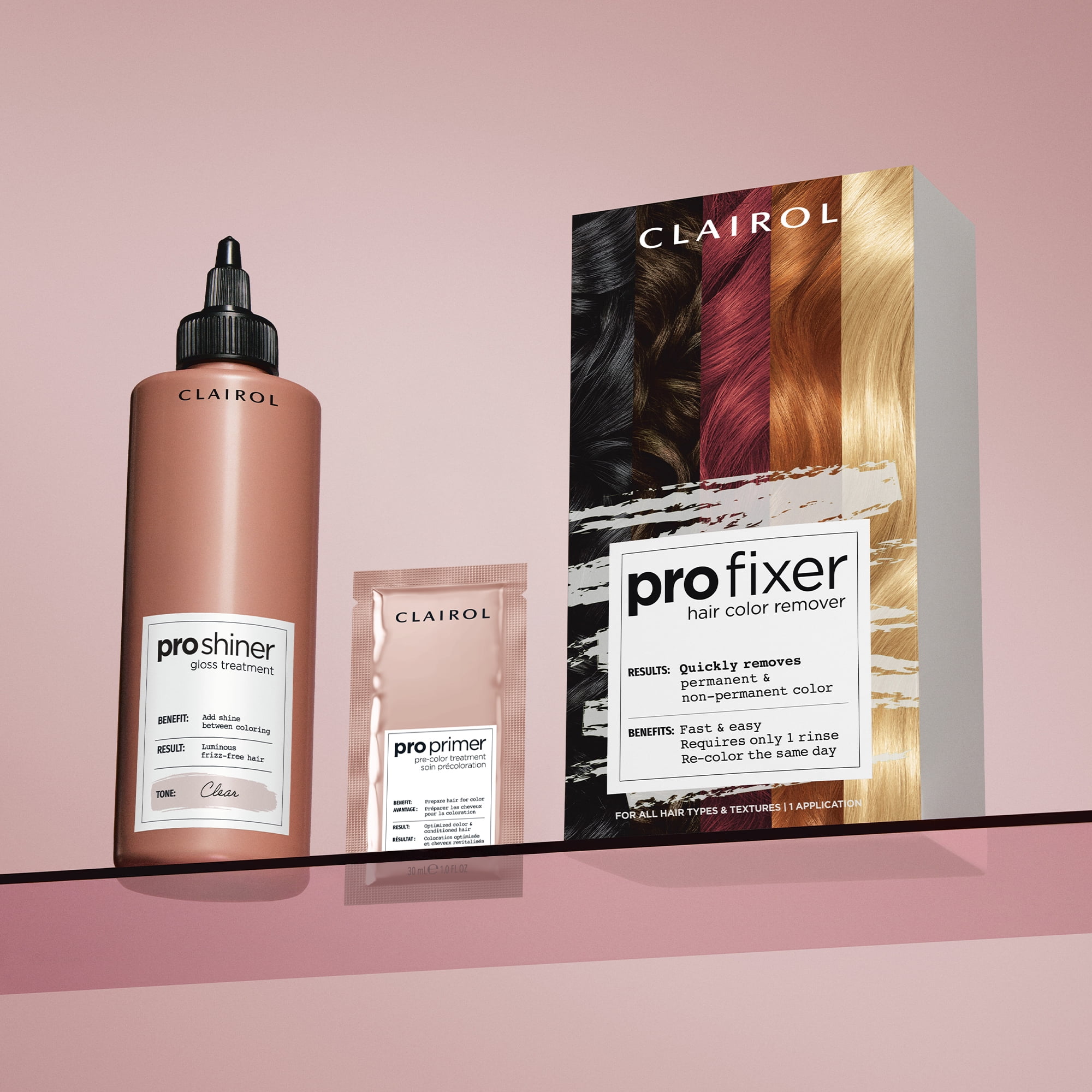 Clairol ProRegimen ProPrimer Hair Dye Pre-Treatment, Salon-Inspired Color Optimization (1 fl oz) 1we0g
