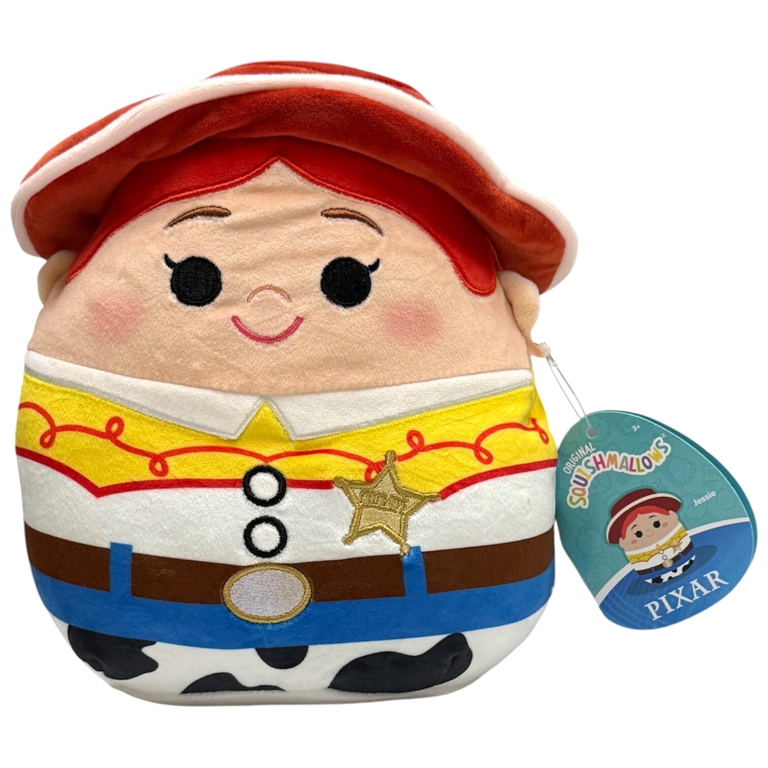Squishmallows Toy Story Jessie Plush Stuffed Animal (Multicolor, 8 in) bb4mp