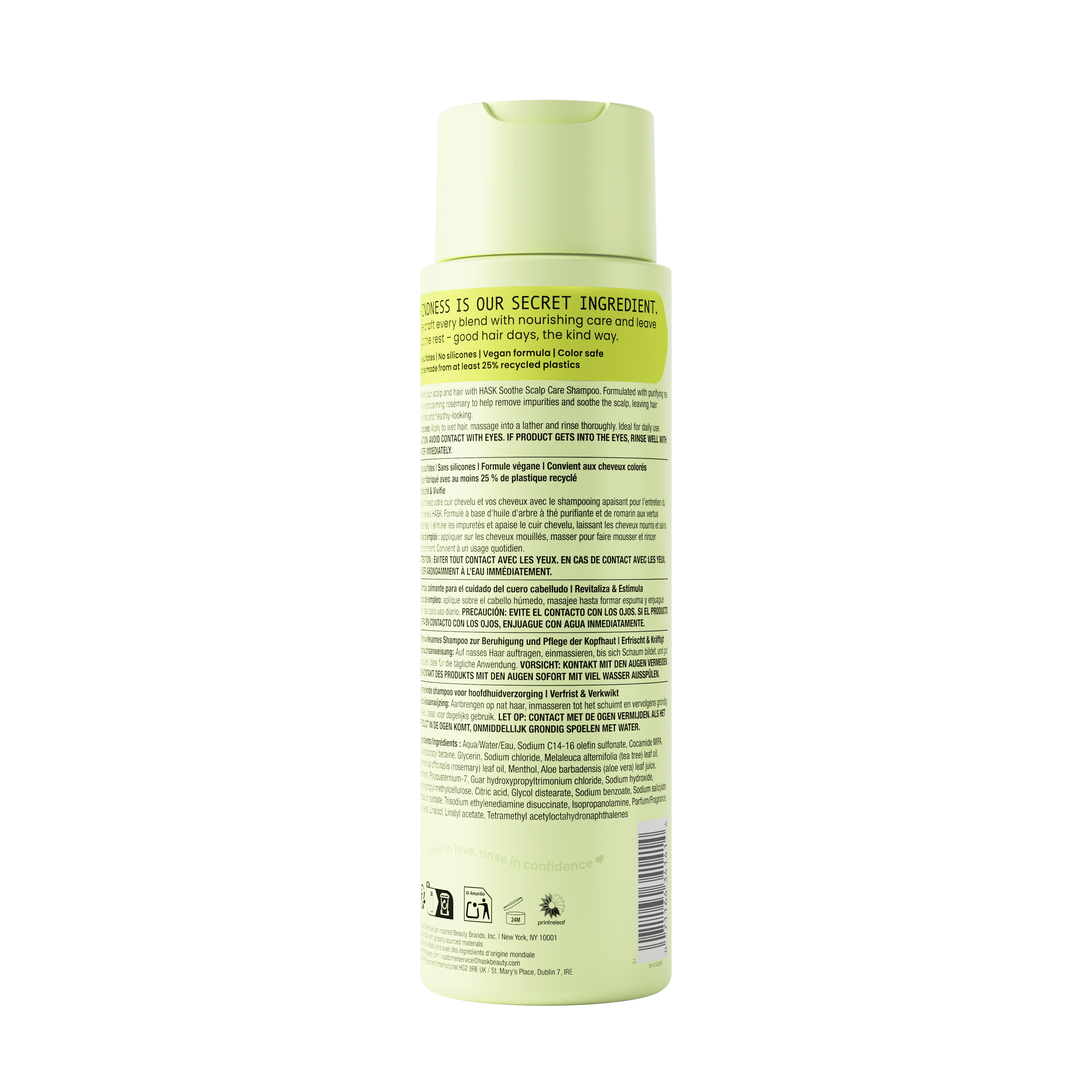 Hask Soothe Tea Tree Oil Scalp Care Shampoo (16 fl oz) daev0