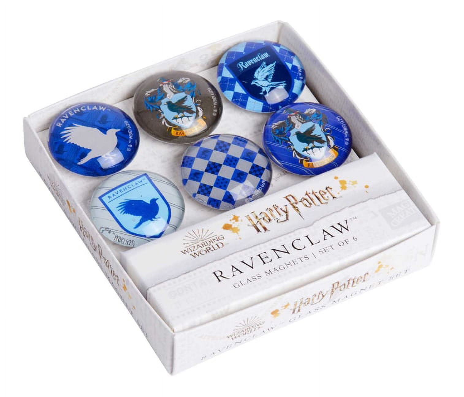 Insight Editions Harry Potter Ravenclaw Glass Magnet Set (6-Piece Set) avdno
