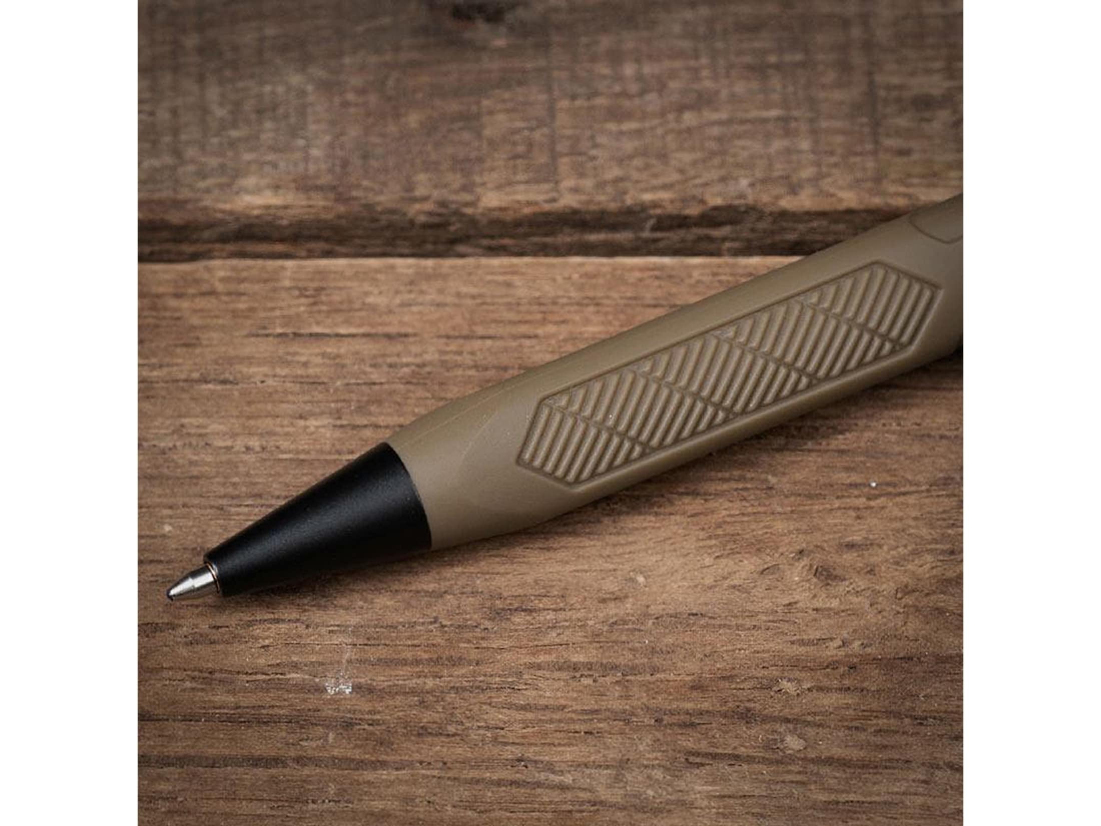 Rite in the Rain Mini Bolt Action Tactical Pen (Flat Dark Earth, 3.8 in) wn8pk