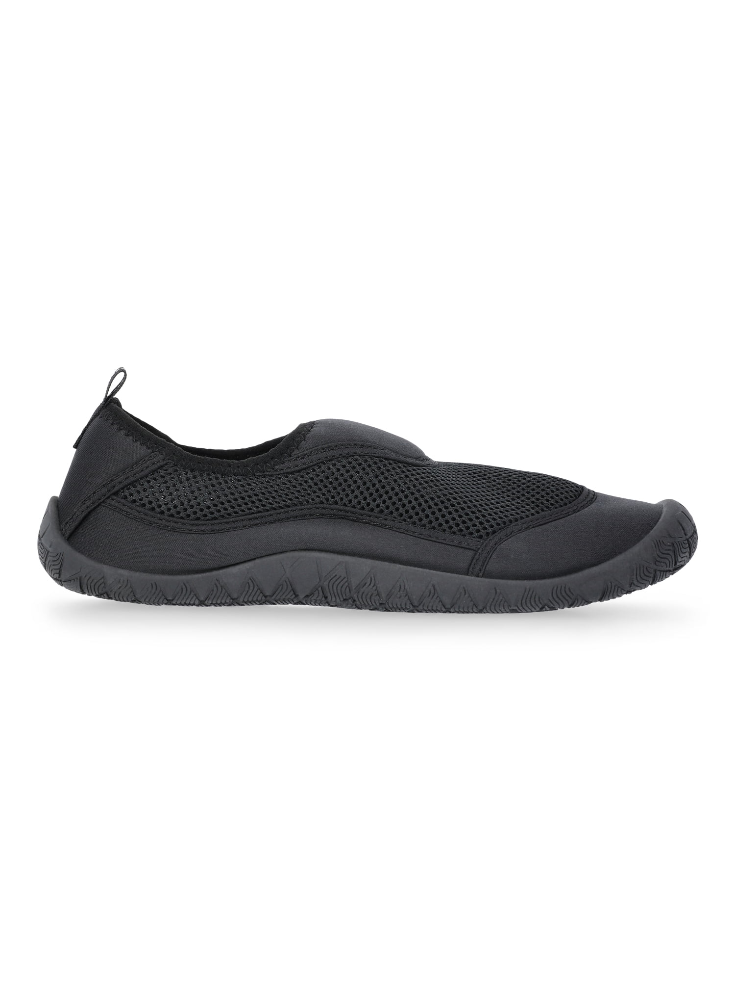 Athletic Works Women's Water Shoes, Quick-Dry Mesh Slip-On (Black, 8 US) miucg